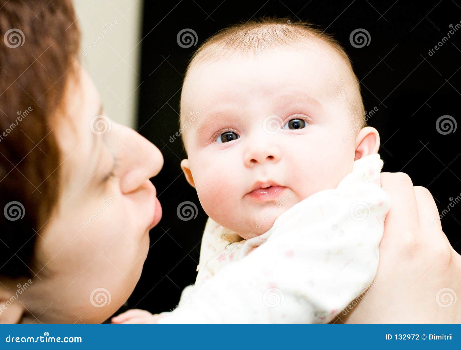Baby and mom stock photo. Image of baby, healthcare, innocences 132972