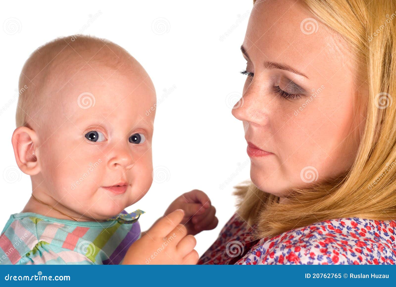 Baby with mom stock image. Image of comfort, family, relax 20762765