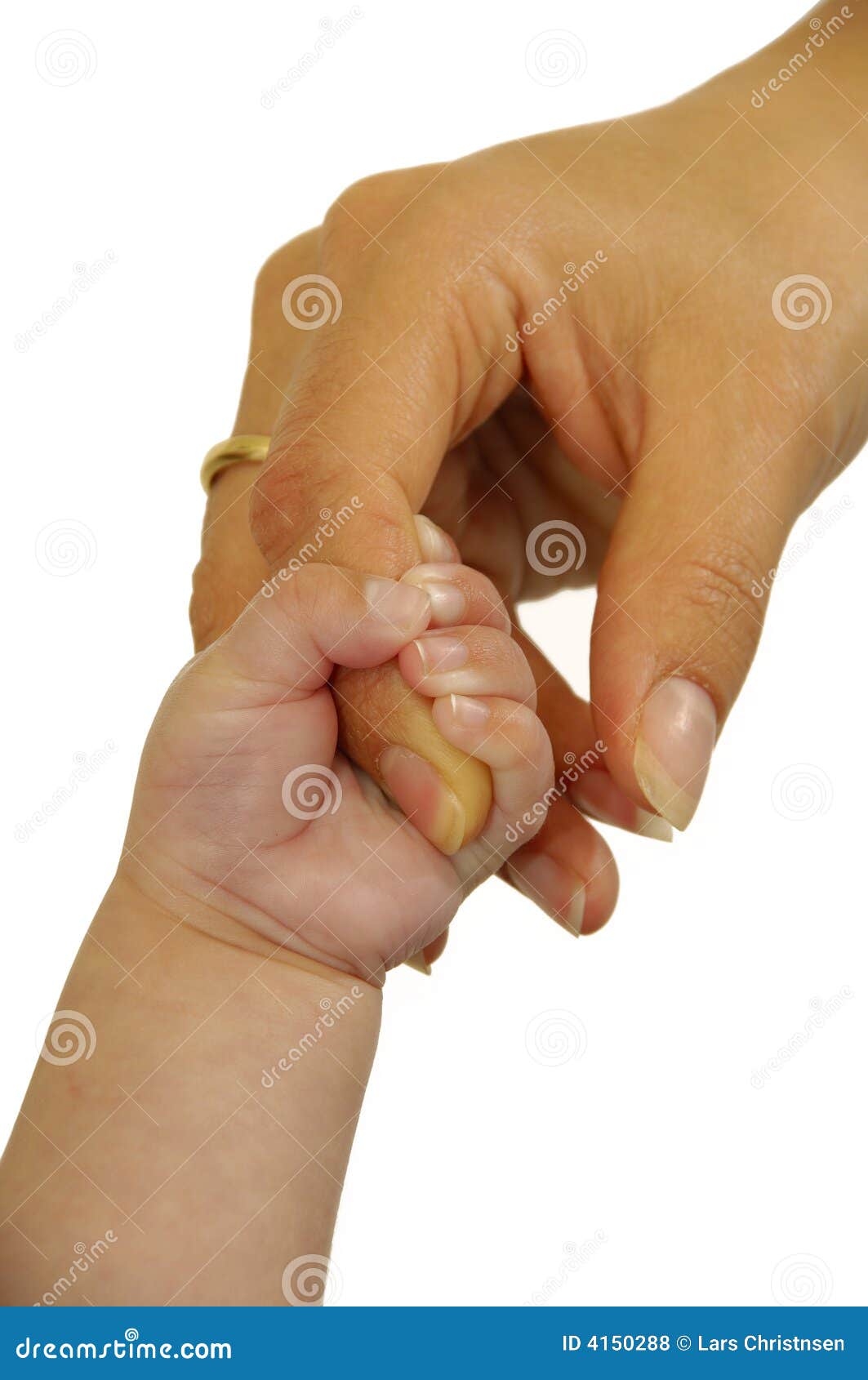 Download Baby And Mother Holding Hands Stock Photo - Image of fist ...