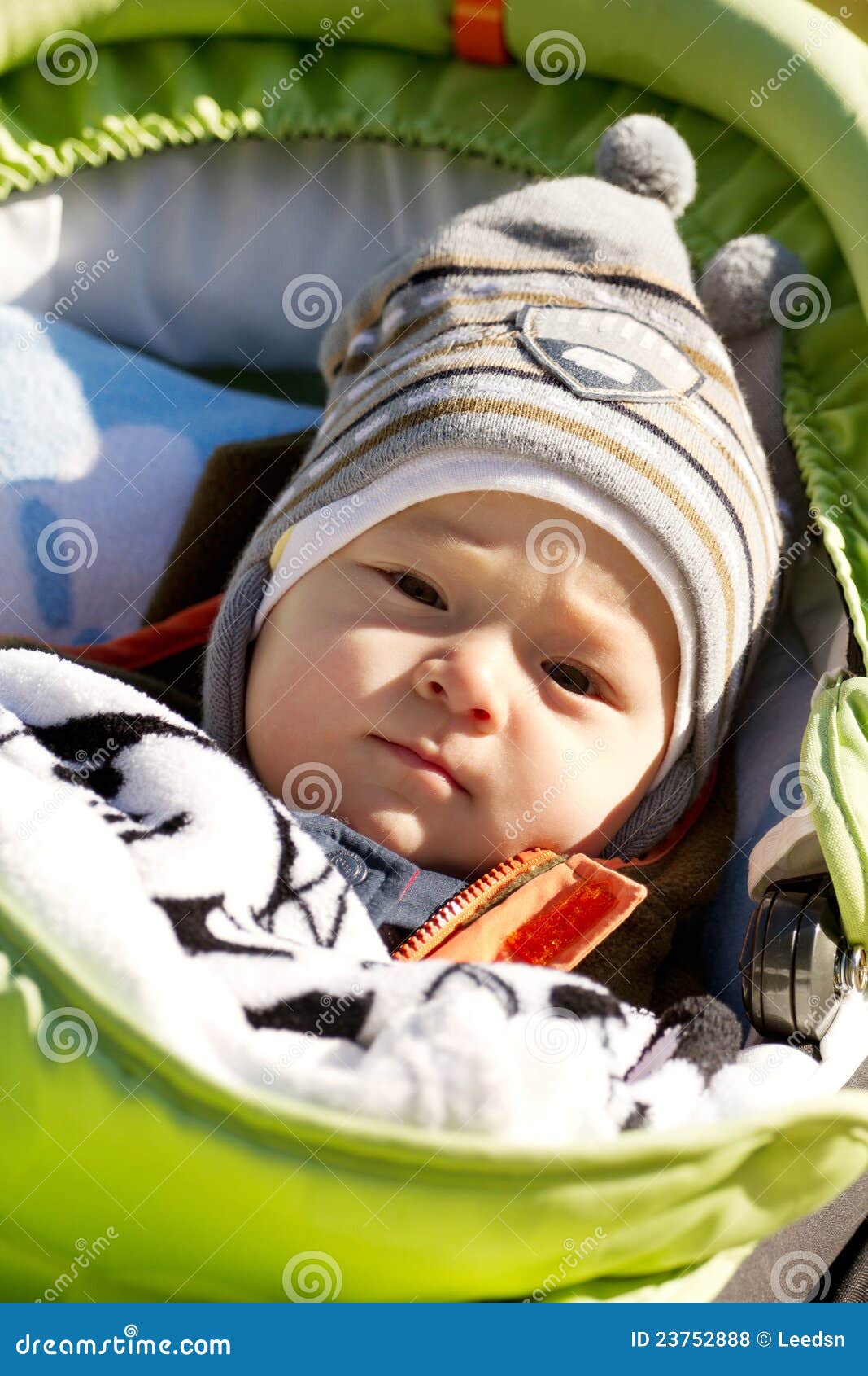 Baby Outdoors stock photo. Image of play, asian, baby 23752888