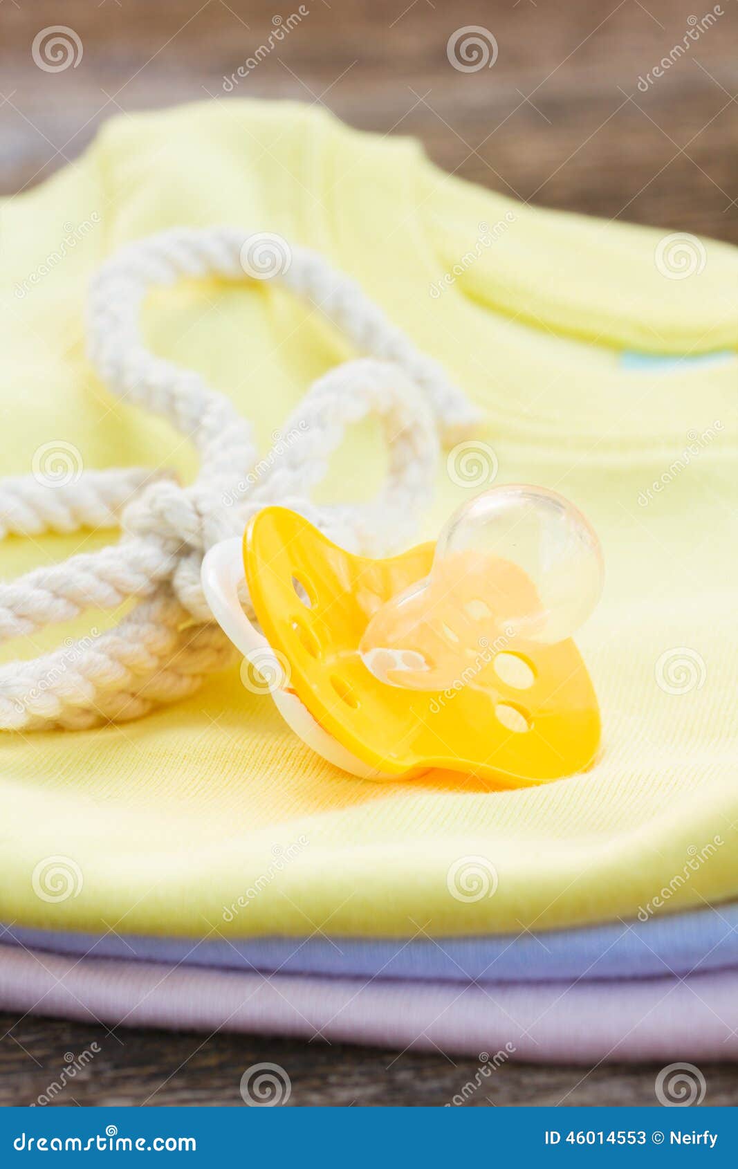Baby pacifier, stock image. Image of present, announcement 46014553