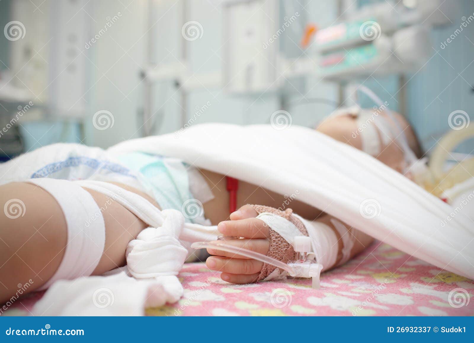 Baby In The Pediatric Icu Stock Image Image Of Intubation Baby In The Pediatric Icu Stock Image Image Of Intubation