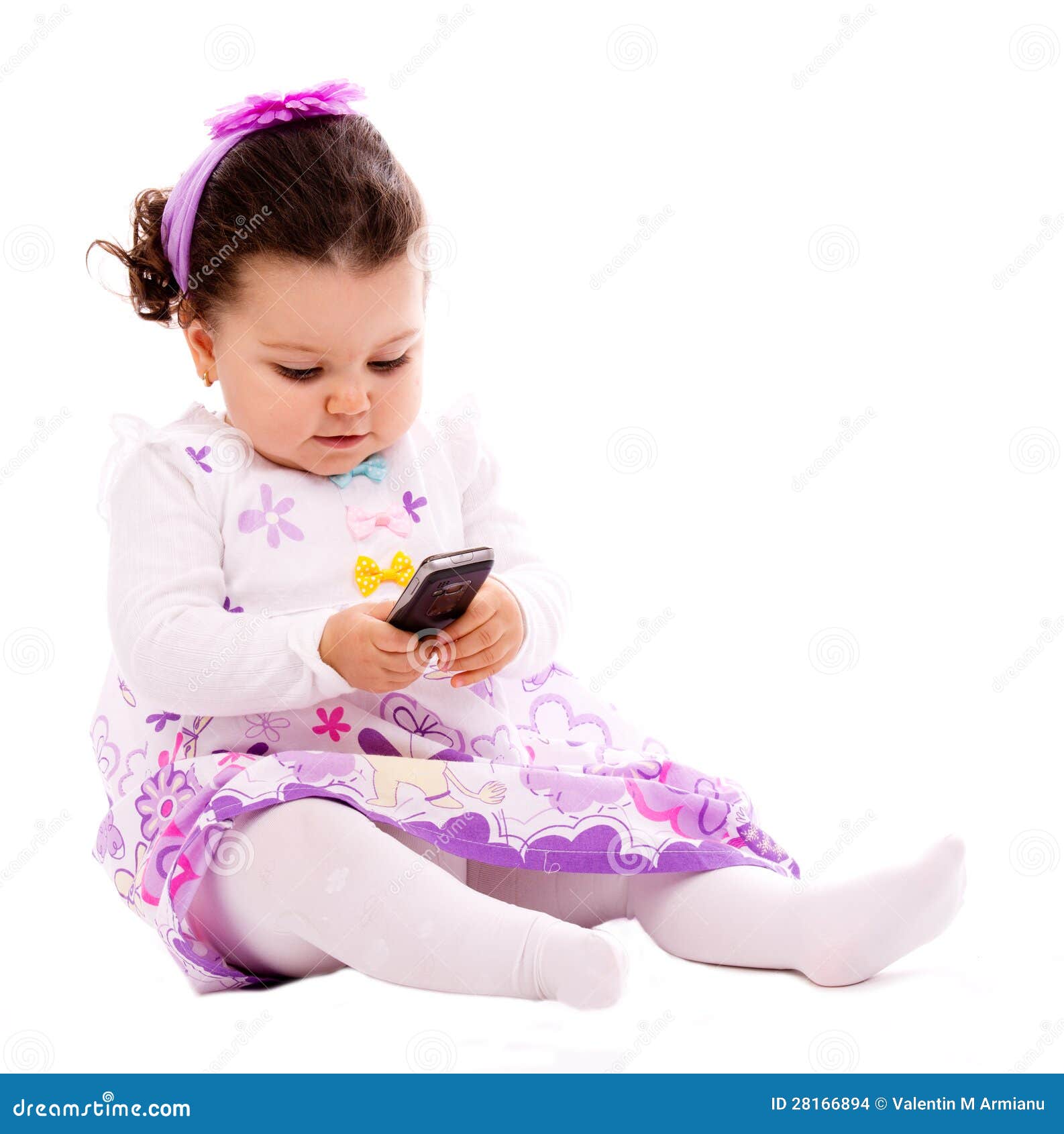 baby with mobile