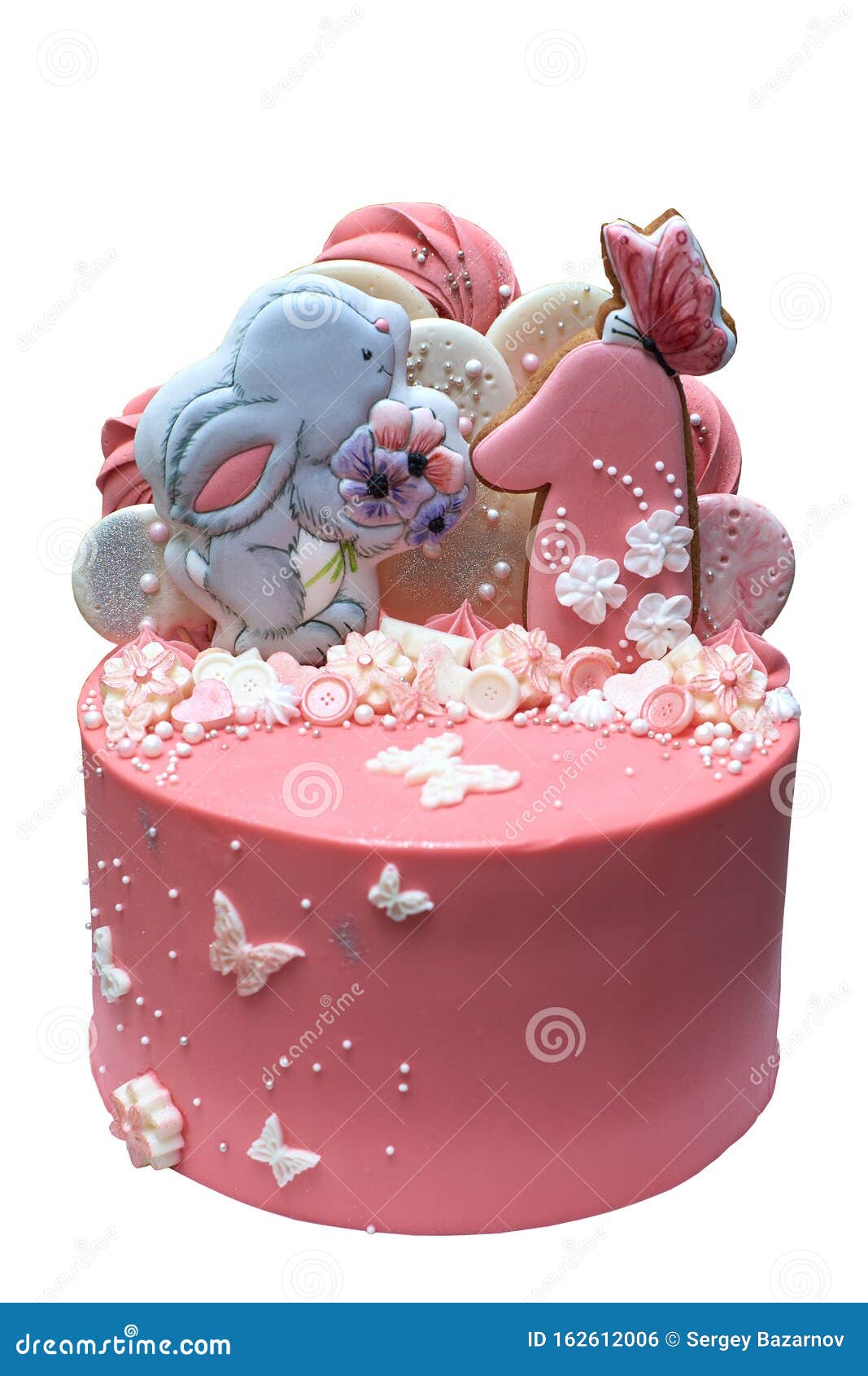 Baby Girl 1st Birthday Cake | Order Custom Cakes in Bangalore | Liliyum  Patisserie – Liliyum Patisserie & Cafe