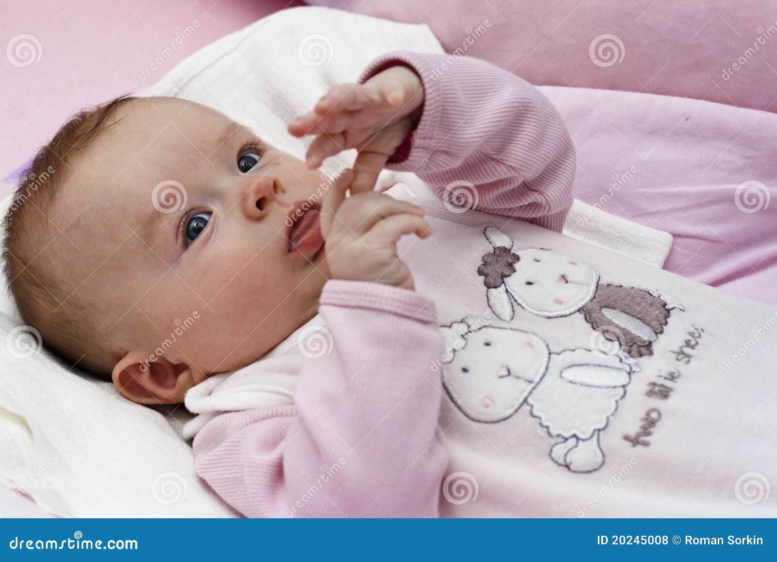 Baby Playing With Hands Royalty Free Stock Photos Image 20245008