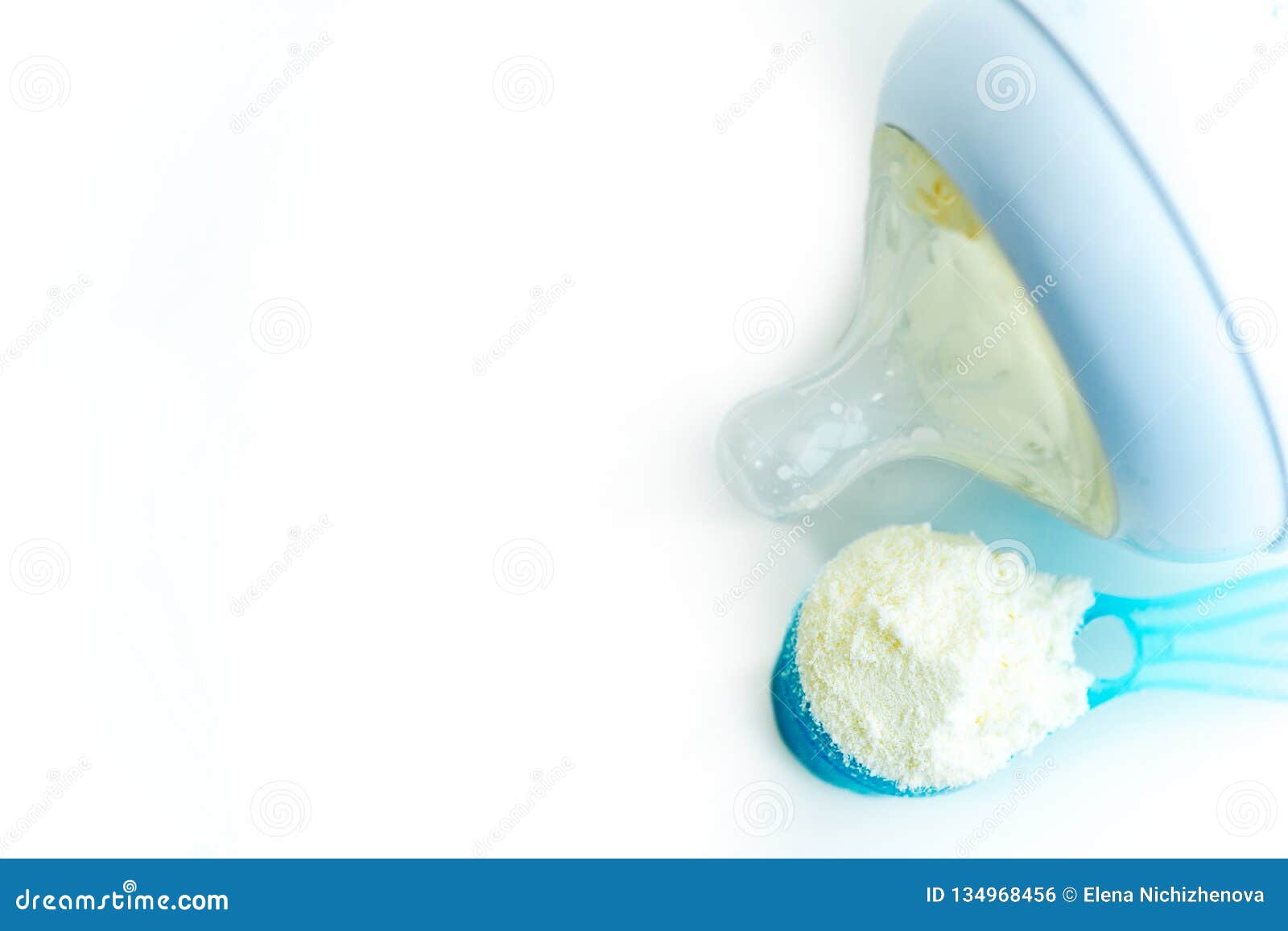 Baby Powder Milk Formula in a Can Stock Photo Image of child