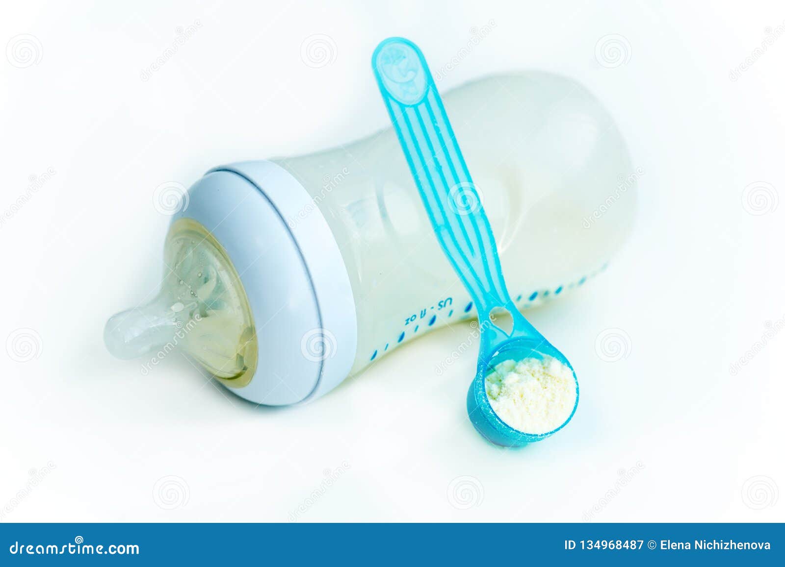 Baby Powder Milk Formula In A Can Stock Image Image of background