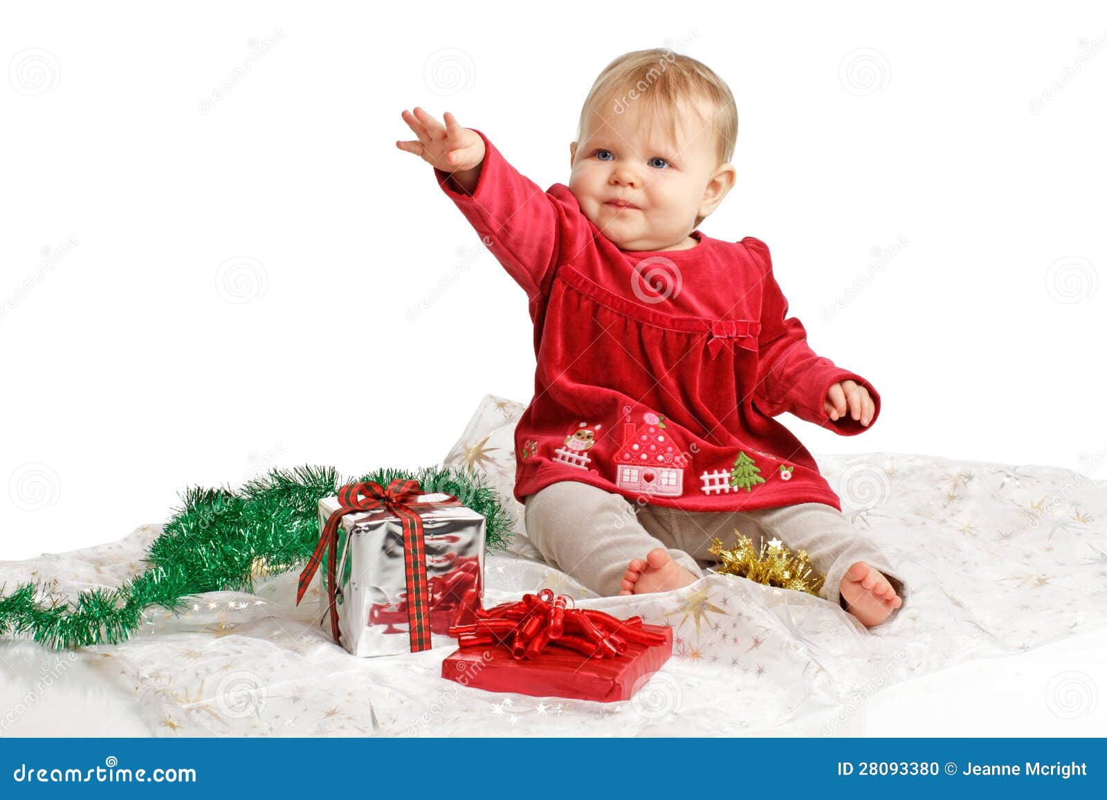 red velvet infant christmas dress