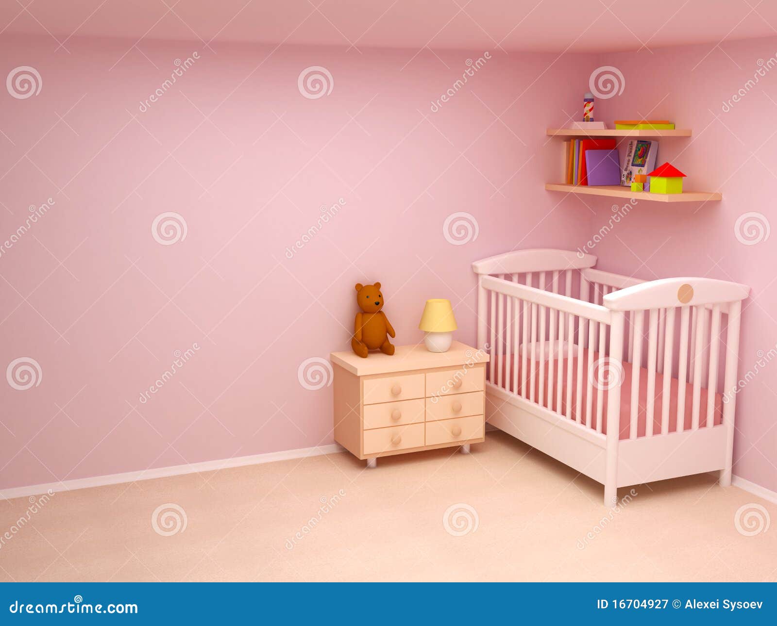 Baby Room Royalty Free Stock Photography Image 16704927