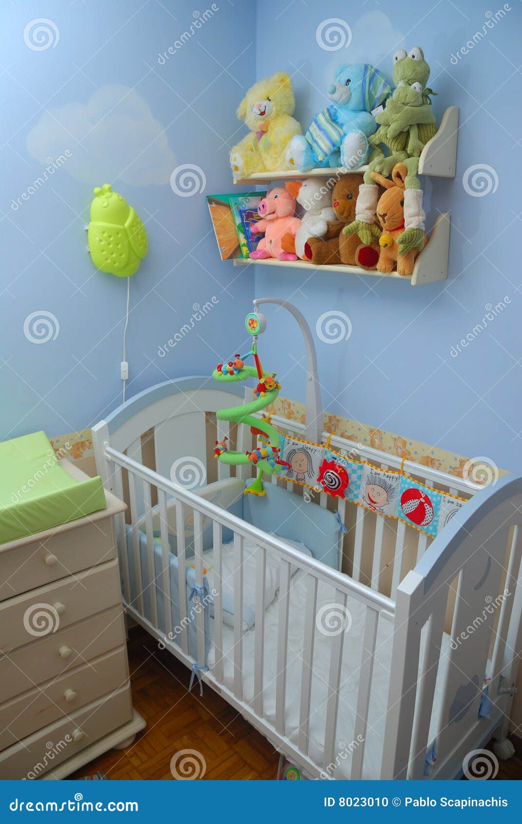 Baby room stock photo. Image of teddy, comfortable, toys 8023010