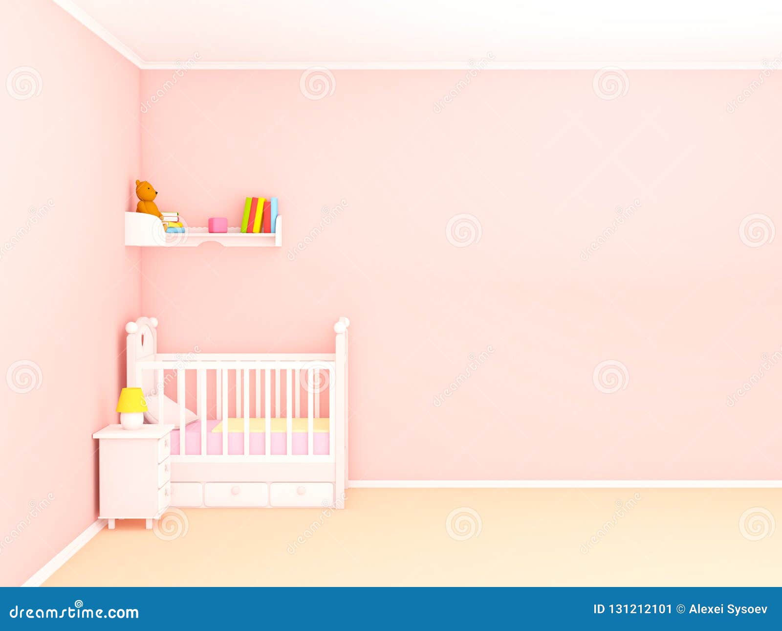 baby bed wall