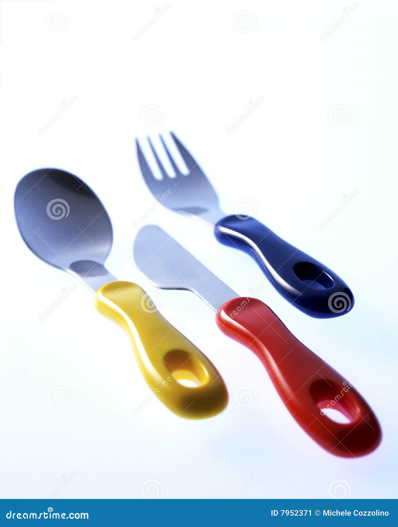 Baby s Cutlery Set stock image. Image of baby, babies 7952371