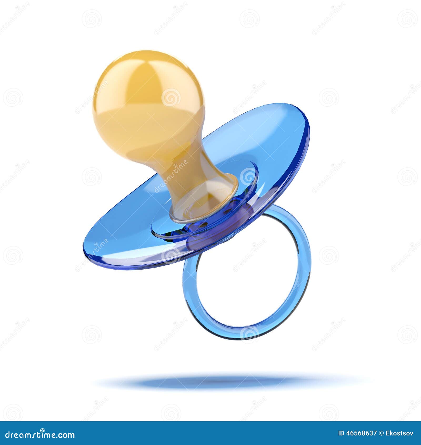 Baby s dummy stock illustration. Illustration of childhood 46568637