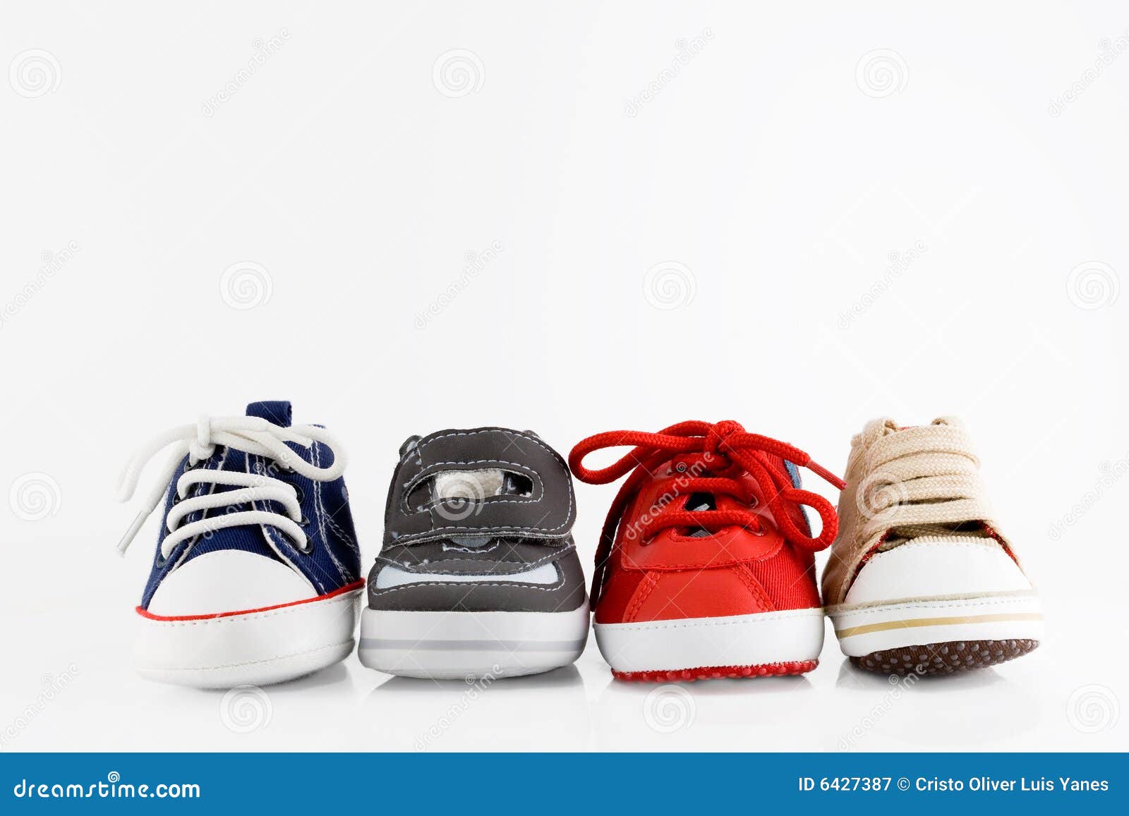 Baby Shoes stock image. Image of blue, step, canvas, girl - 6427387