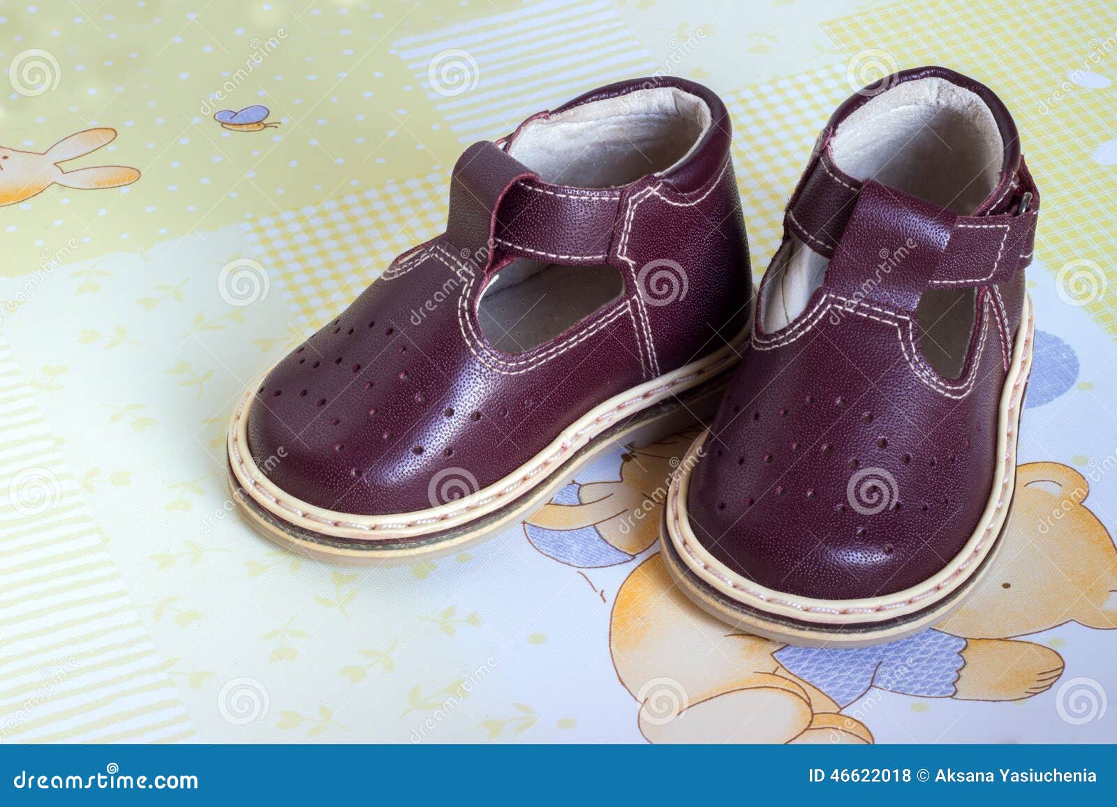 Baby Shoes stock photo. Image of material, small, leather 46622018