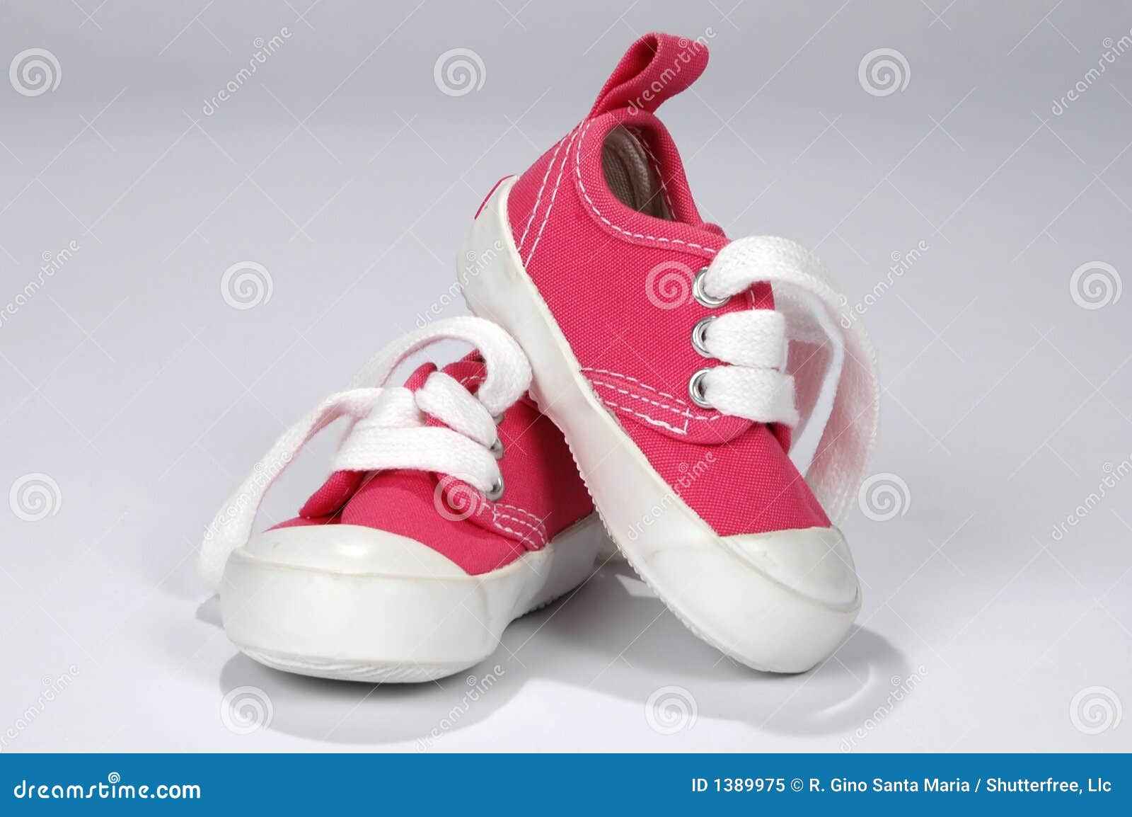 Baby Shoes in Hot Pink stock image. Image of clothes, pair - 1389975