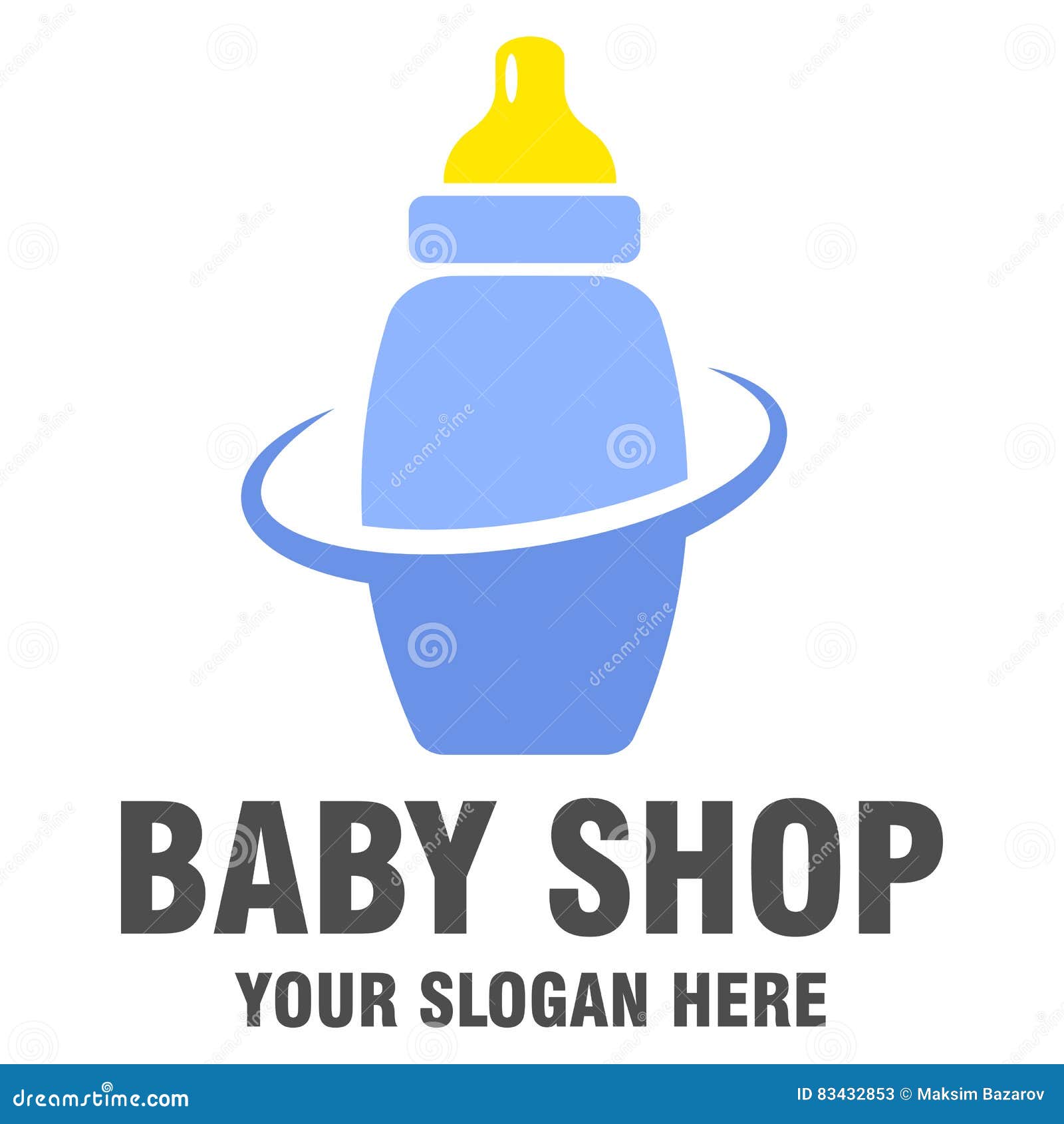 Baby shop logo design stock vector. Illustration of mother 83432853