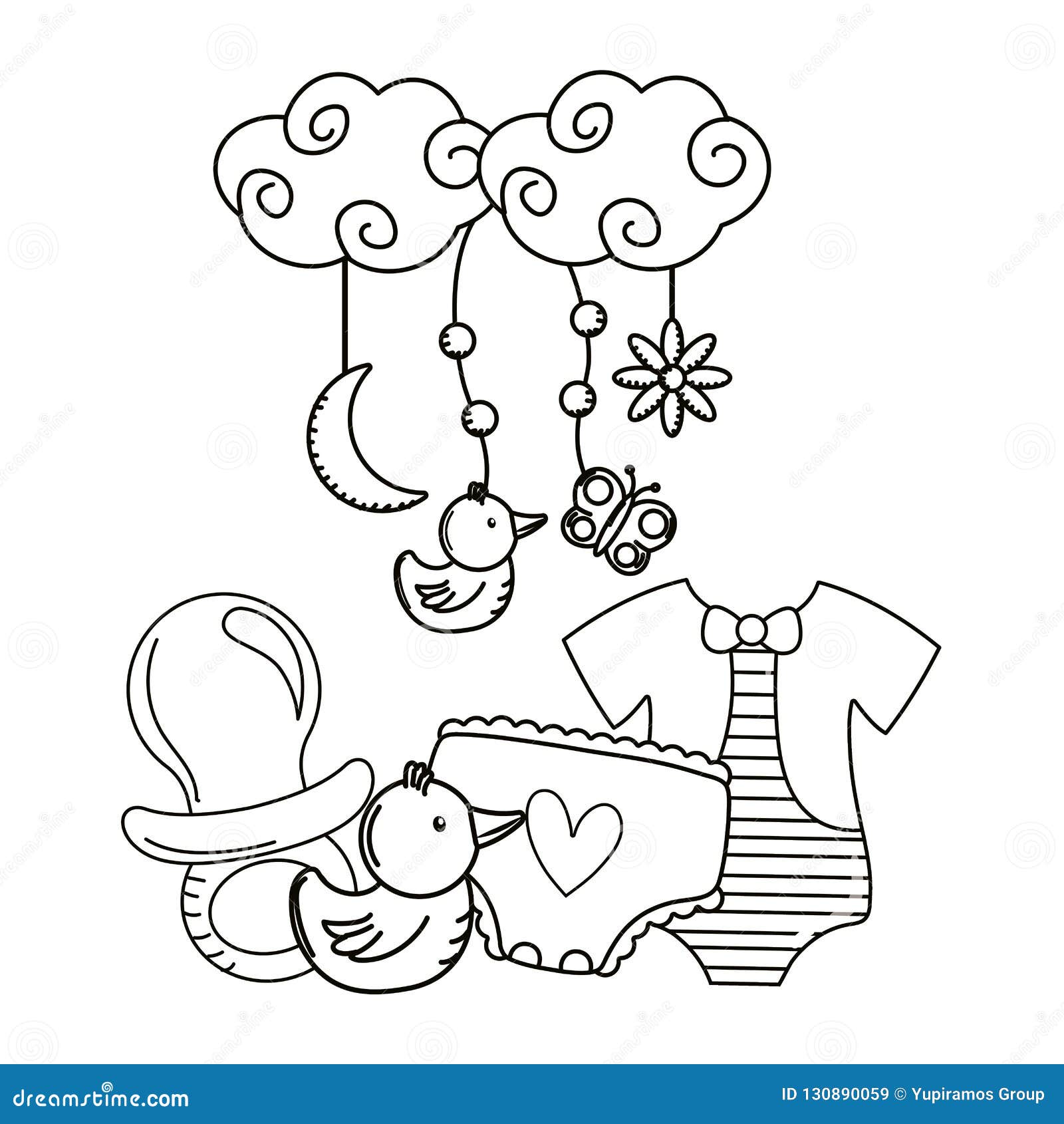Cute Baby Shower Footprint Image Vector Illustration Sketch Royalty Free  SVG Cliparts Vectors And Stock Illustration Image 99732254