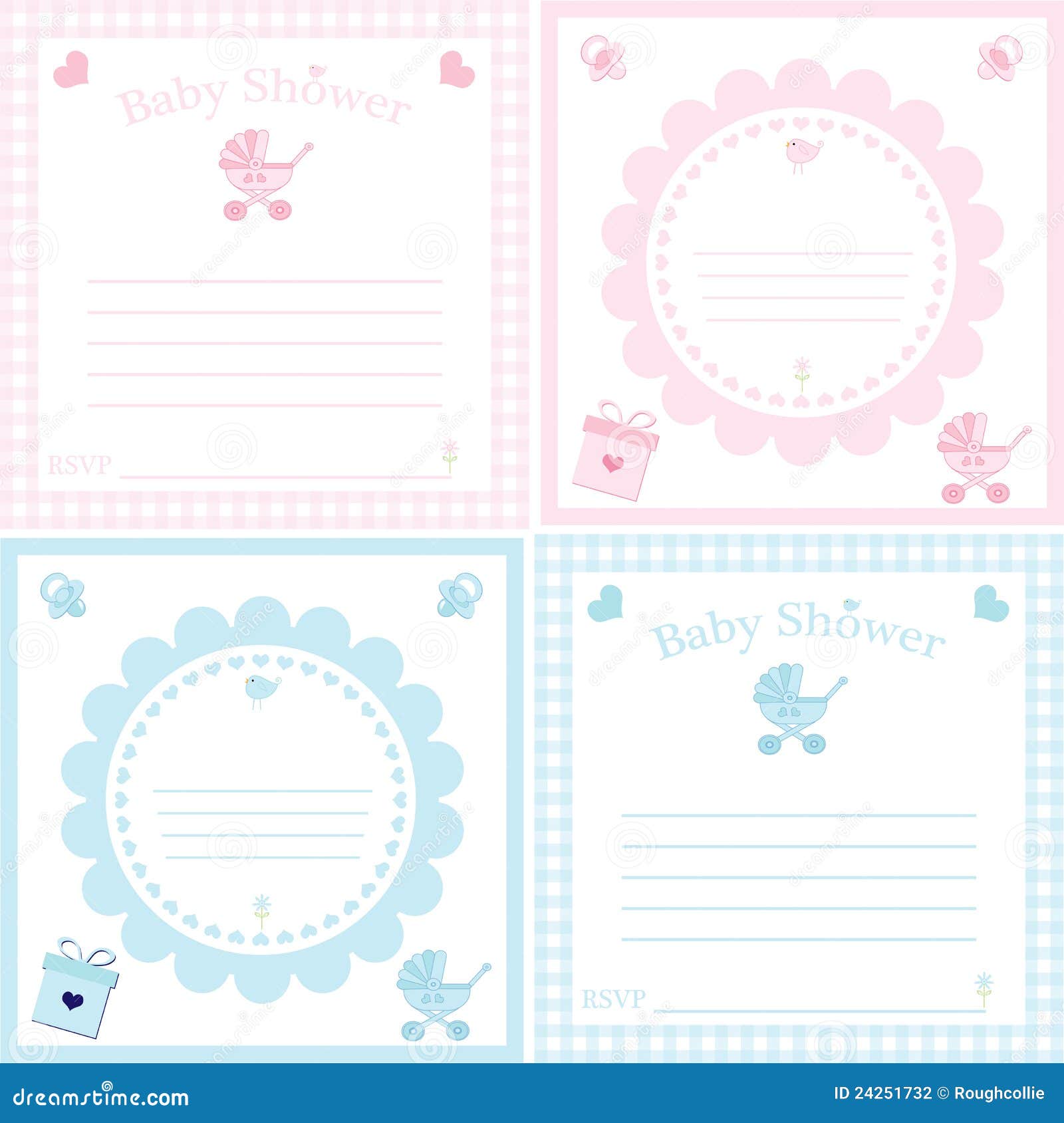 baby shower invitation template