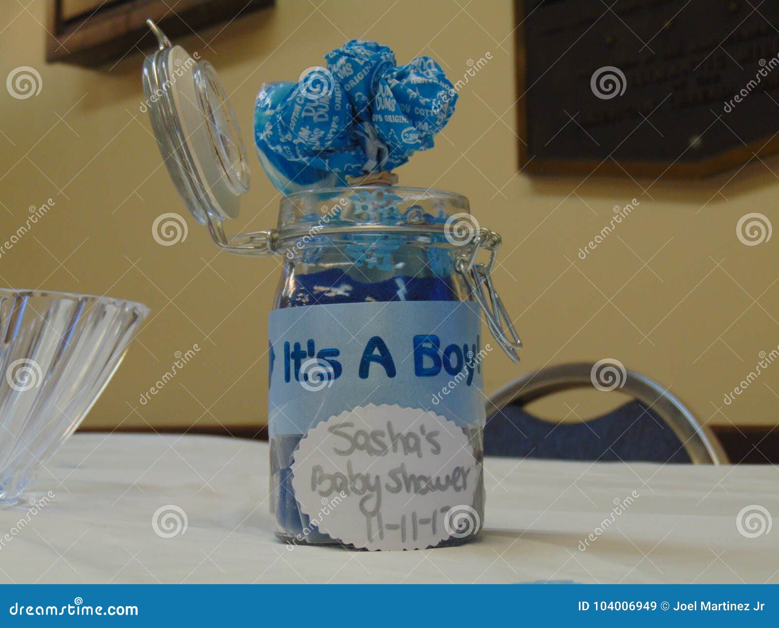 Baby Shower Its A Boy Decor Editorial Stock Image Image Of Color