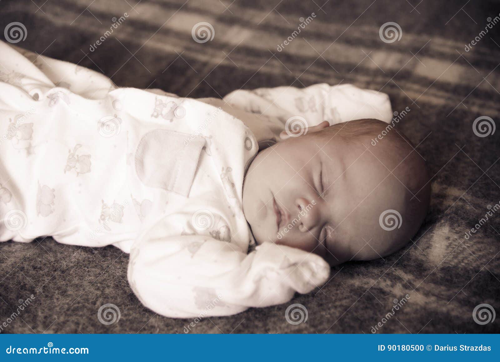 Baby sleep stock photo. Image of closeup, little, cute 90180500