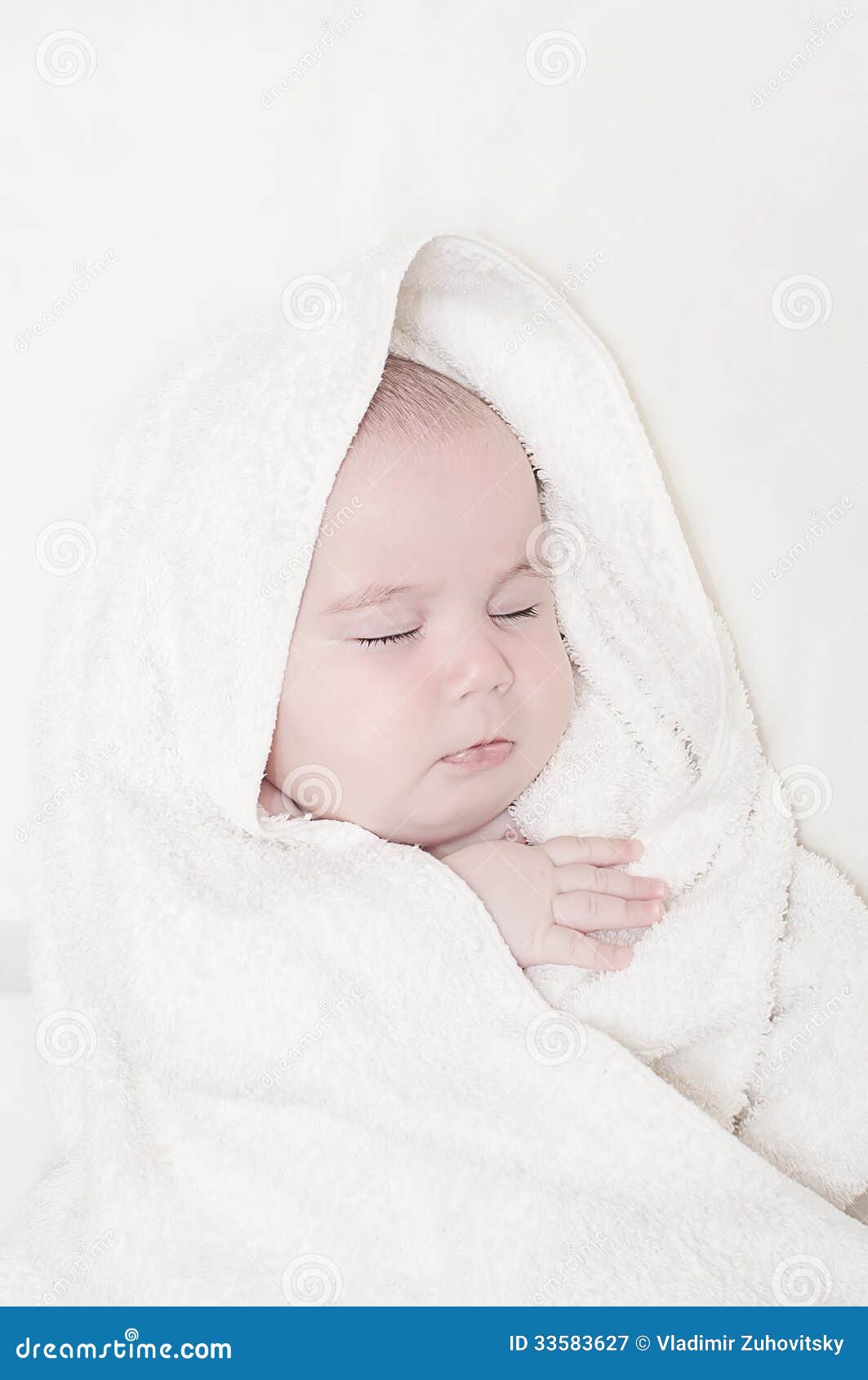 Baby sleeping stock image. Image of beautiful, newborn 33583627