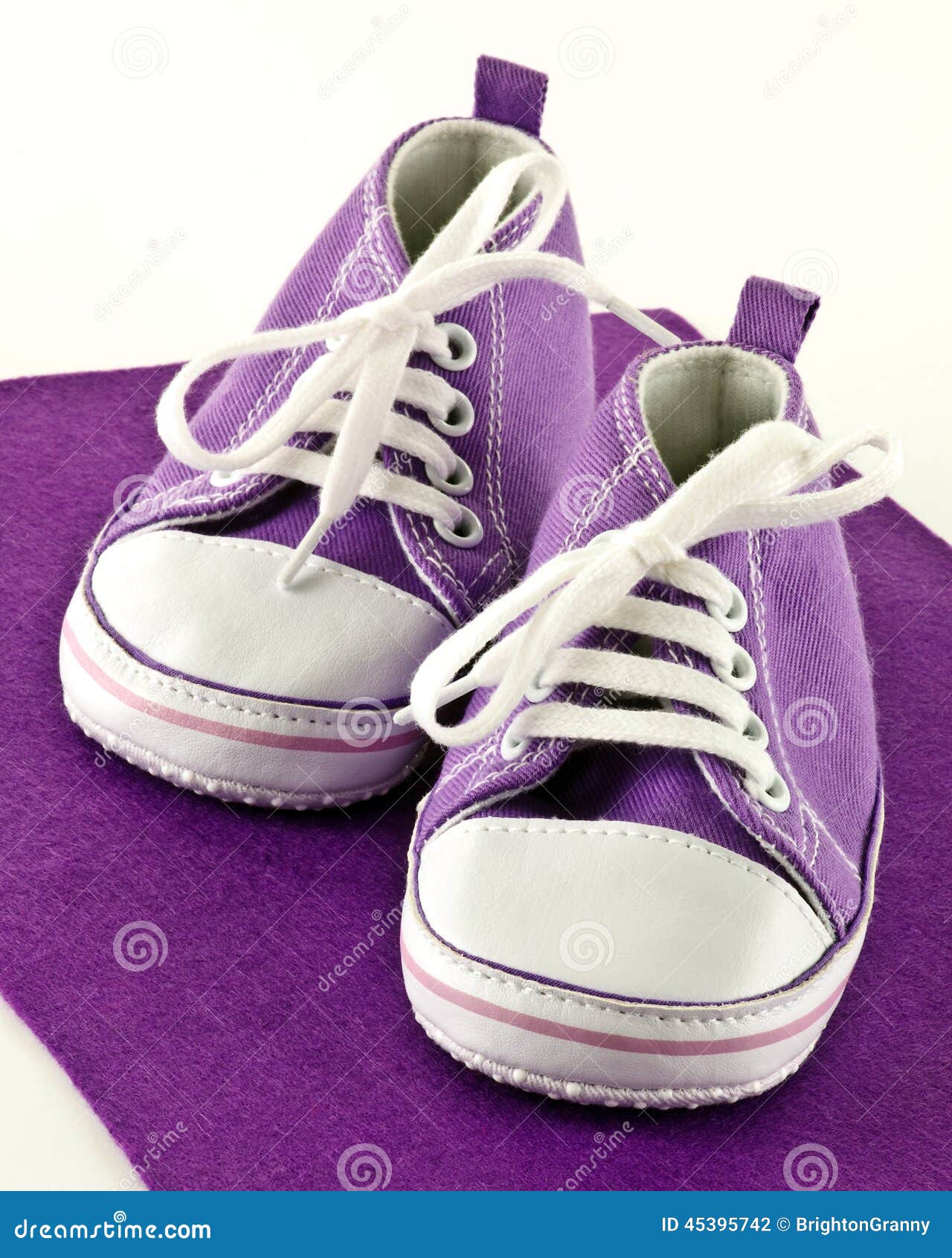 Baby sneakers stock photo. Image of fashion, babies, canvas - 45395742