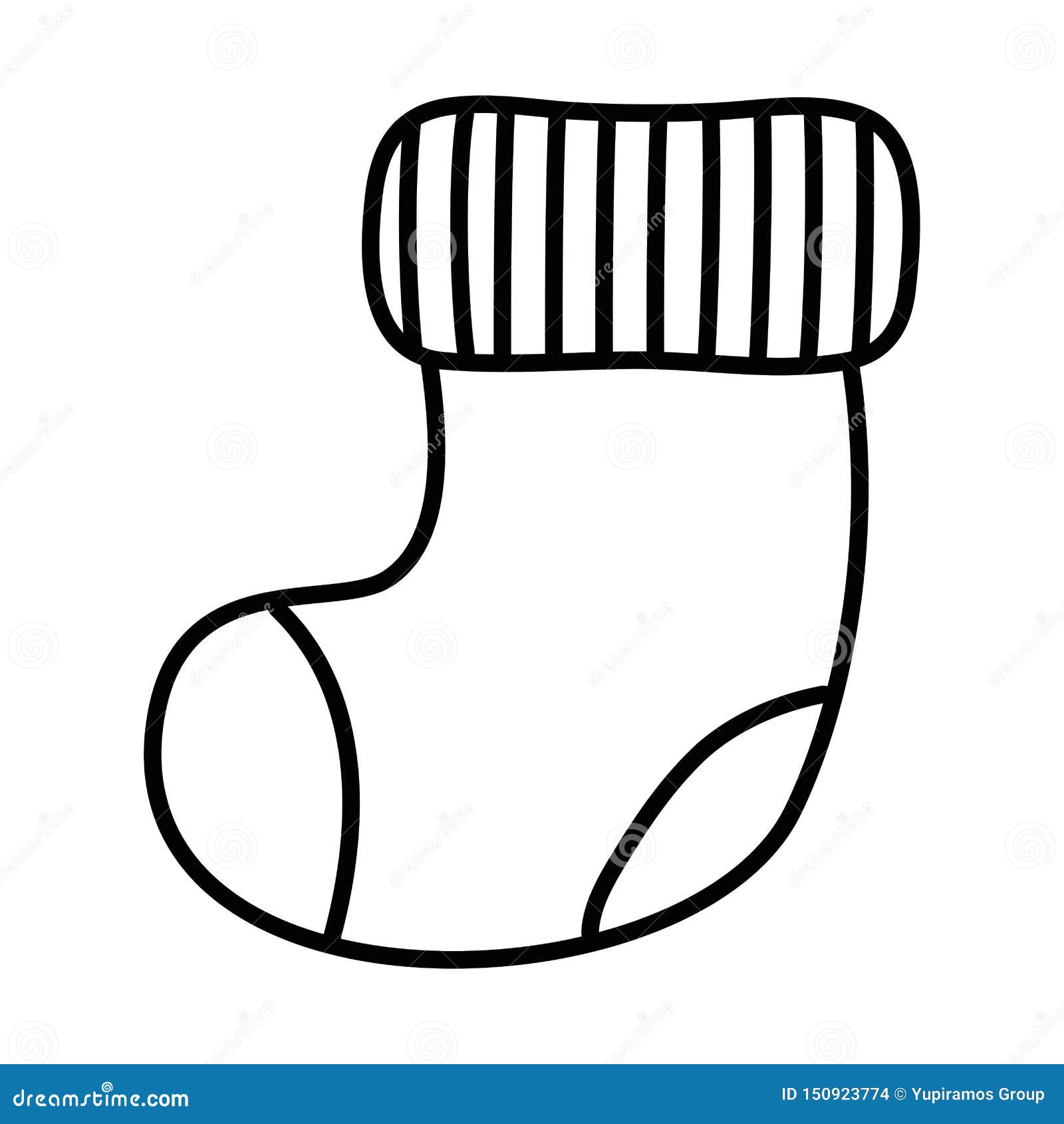 Isolated Baby Sock Design Vector Illustration Stock Vector ...