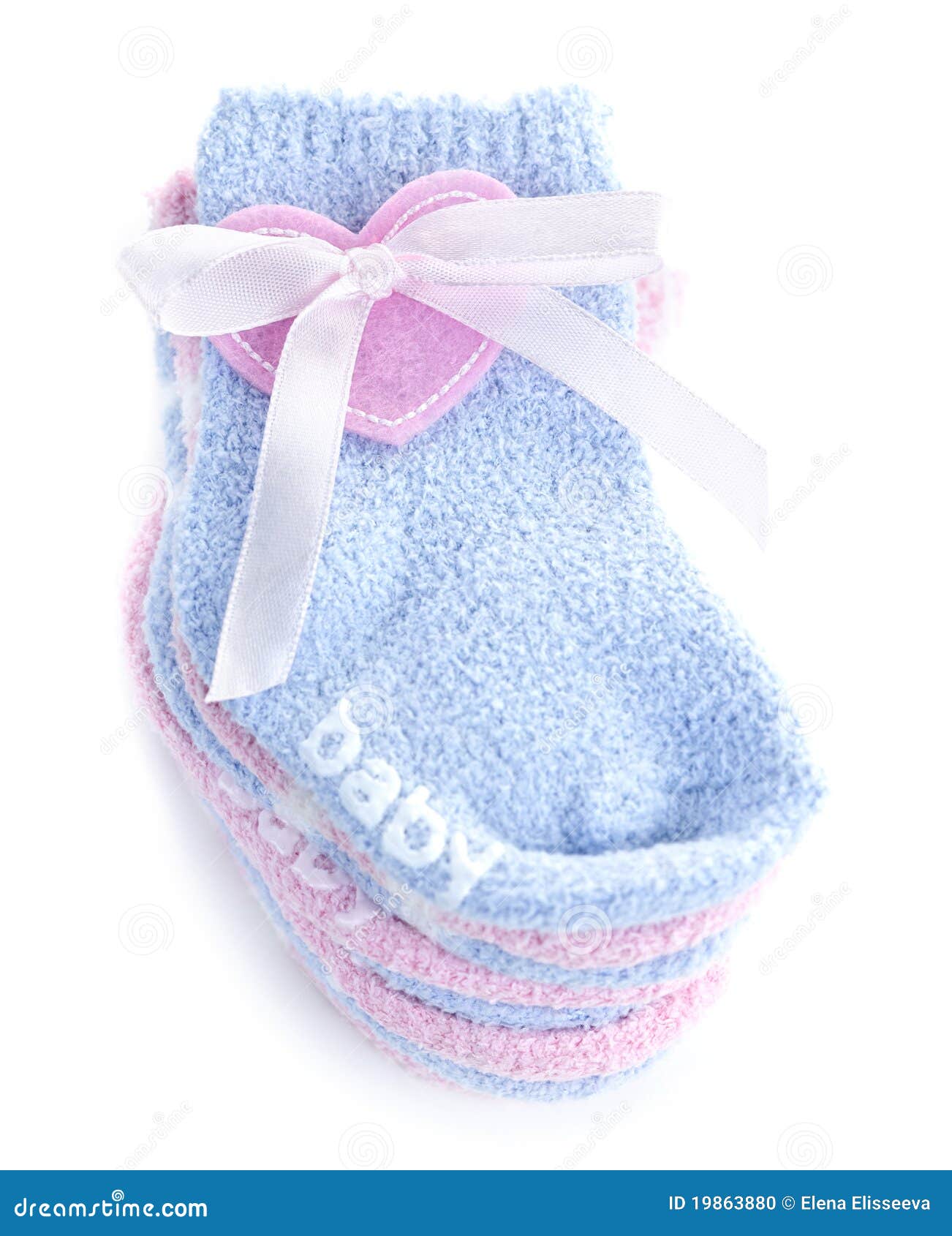 Baby socks gift stock photo. Image of blue, socks, pairs - 19863880