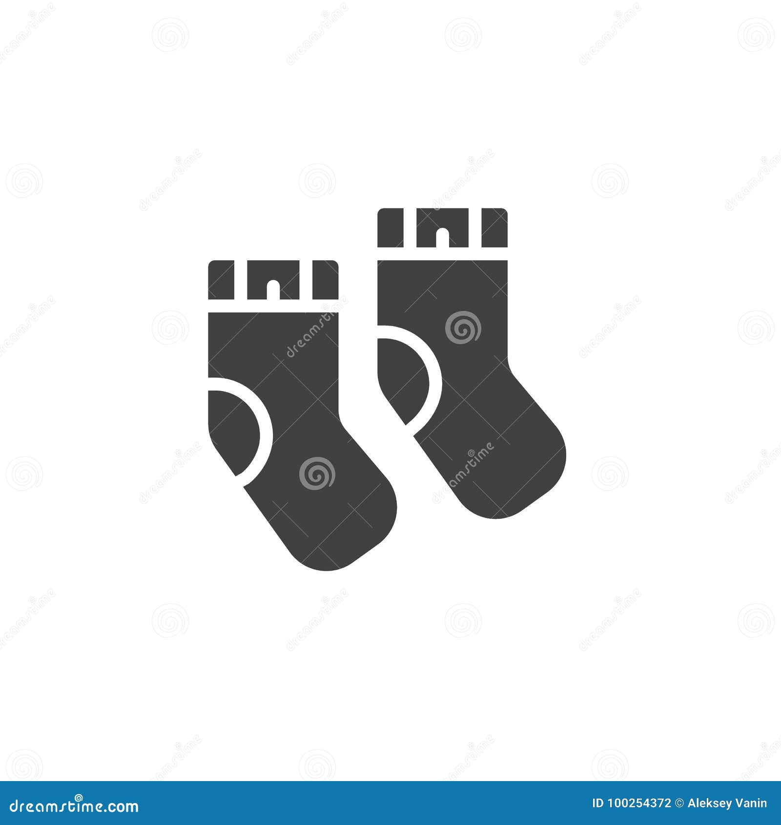 Baby socks Icons & Symbols