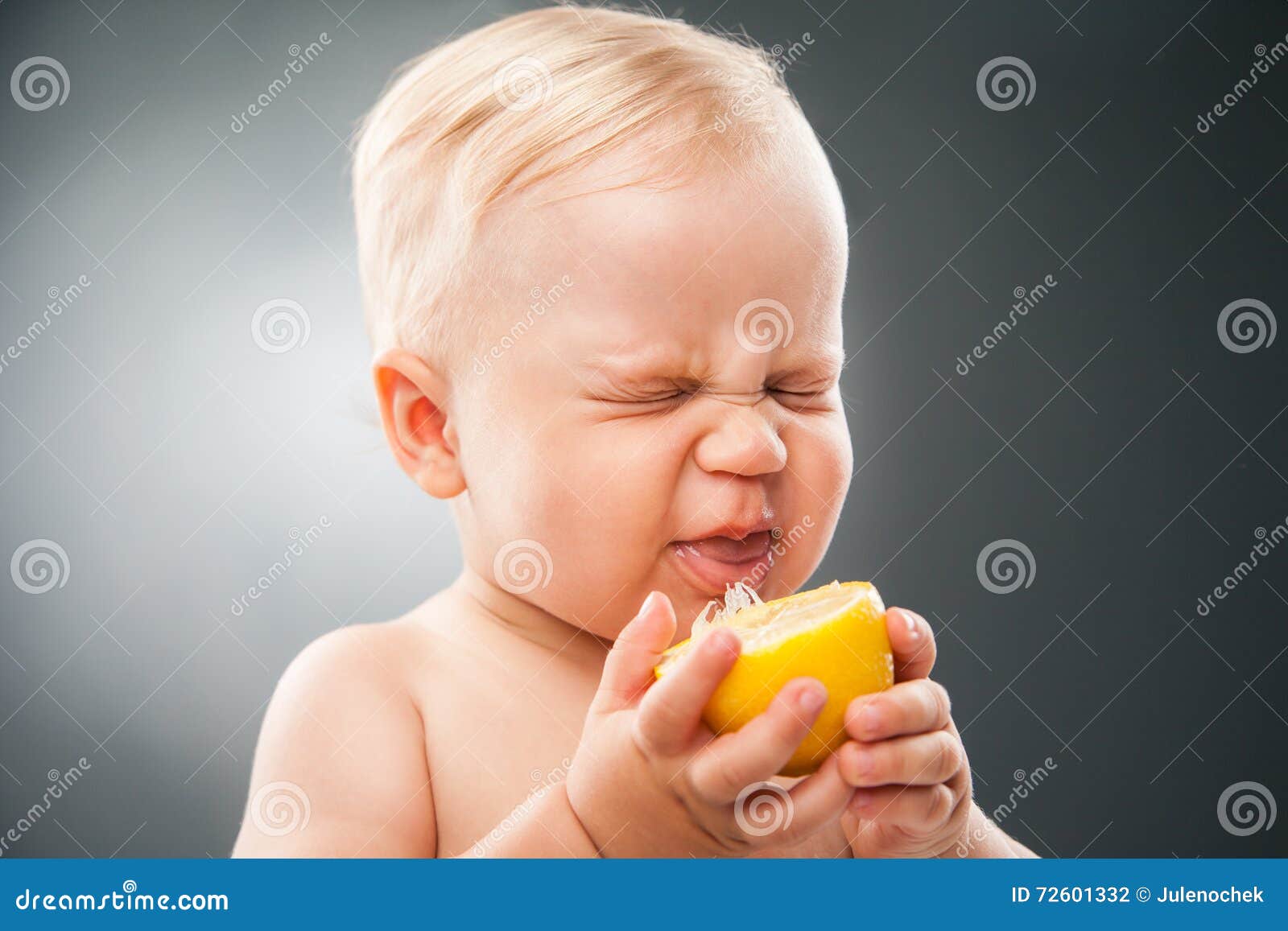 funny baby lemon