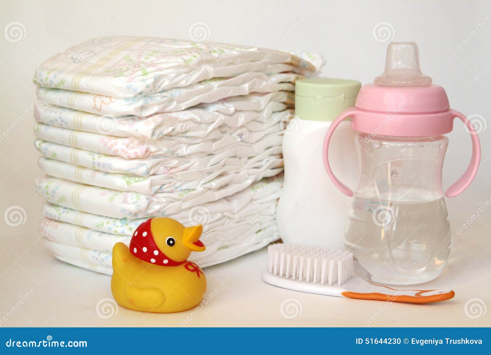 Baby staff stock photo. Image of disposable, bath, moisturizer - 51644230