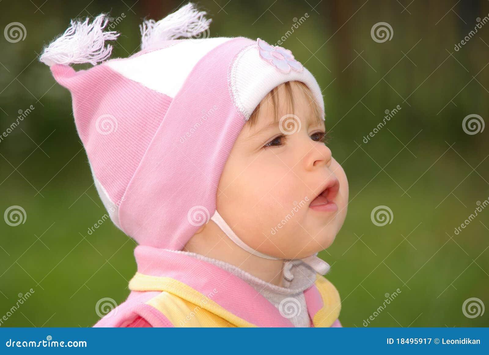 Baby on the street stock image. Image of child, countryside 18495917