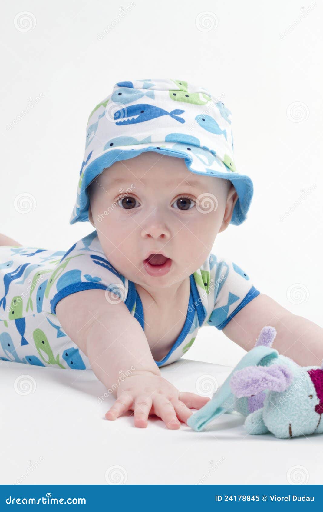 Baby in sun hat stock image. Image of soft, bright, happy 24178845