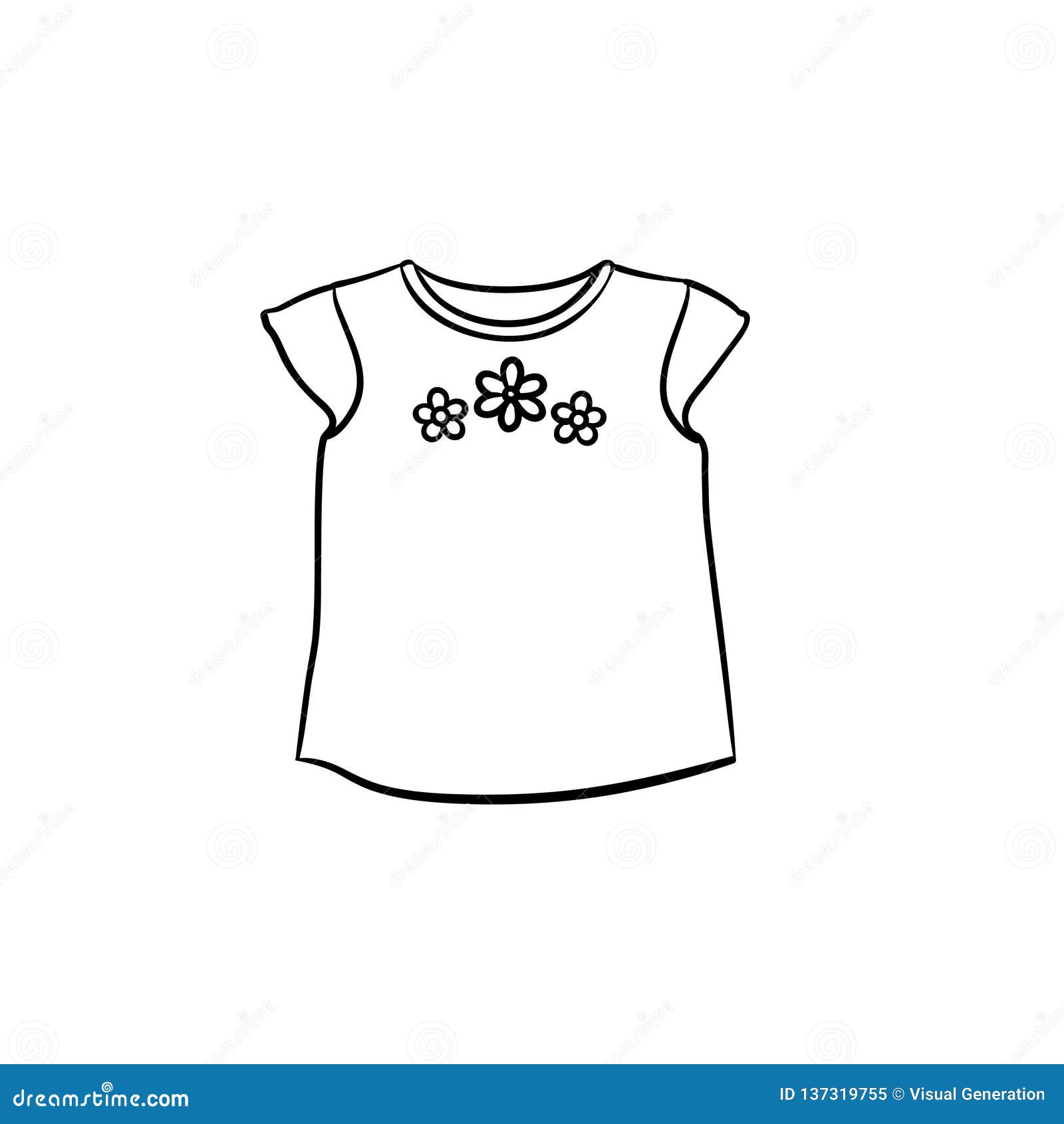 Baby T Shirt Hand Drawn Outline Doodle Icon Stock Vector Illustration Of Icon Clothes Baby T Shirt Hand Drawn Outline Doodle Icon Stock Vector Illustration Of Icon Clothes
