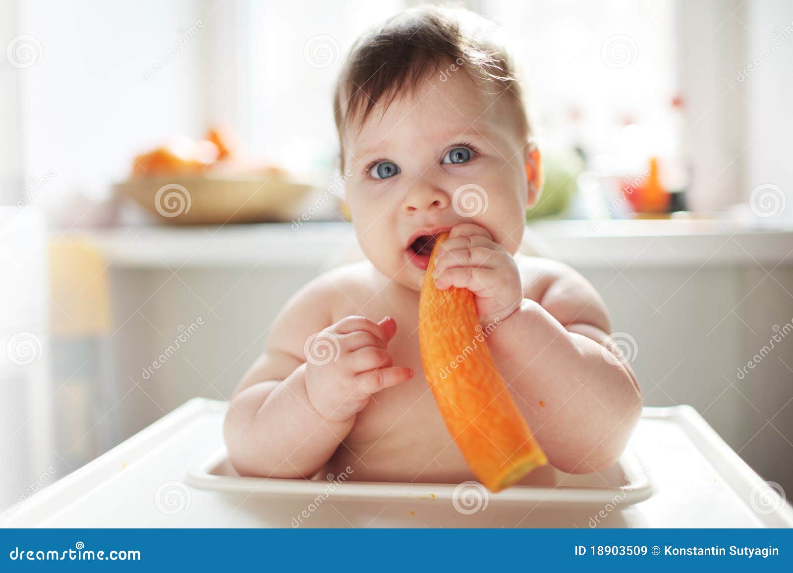 Baby teething stock image. Image of bright, caucasian 18903509