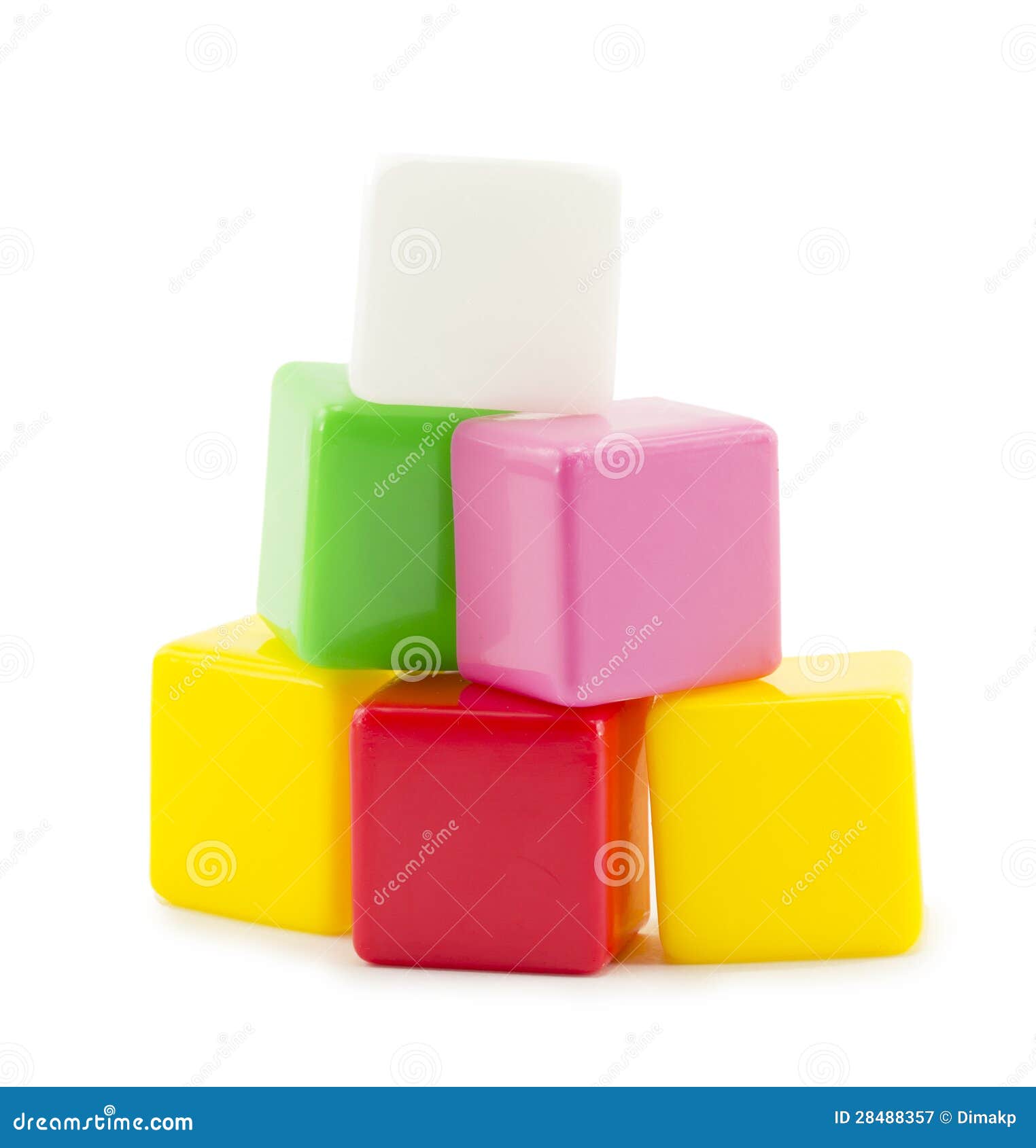 Baby toy blocks stock image. Image of house, blue, color 28488357