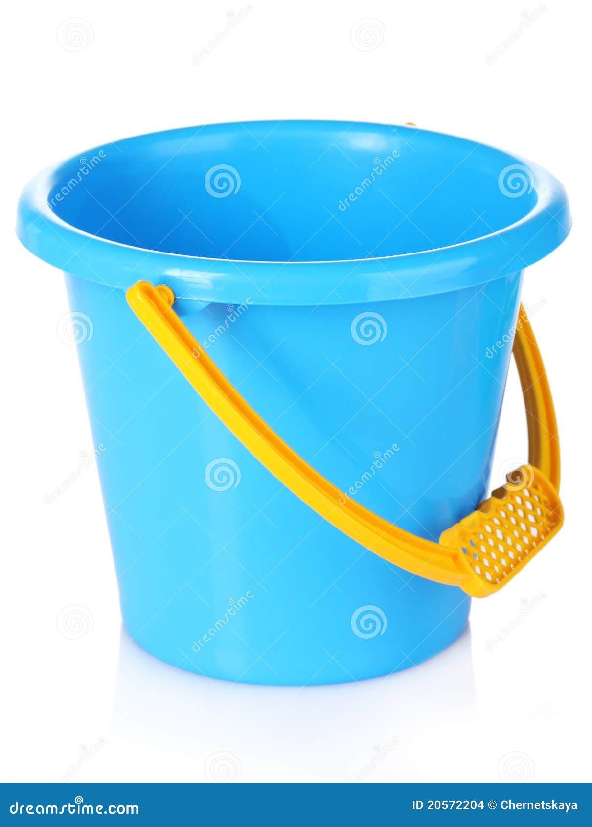 Baby toy bucket stock photo. Image of pail, blue, play 20572204