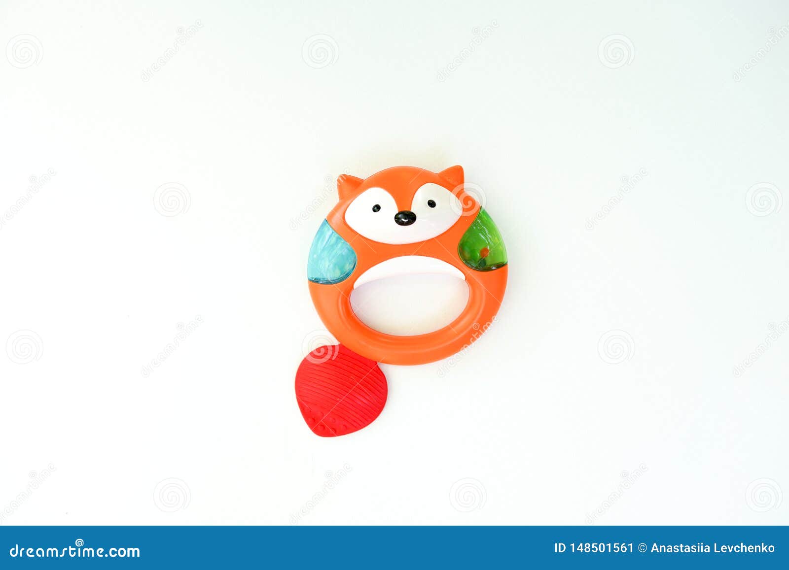 Baby Toy Fox. Toys for Newborn Child Stock Image - Image of gift