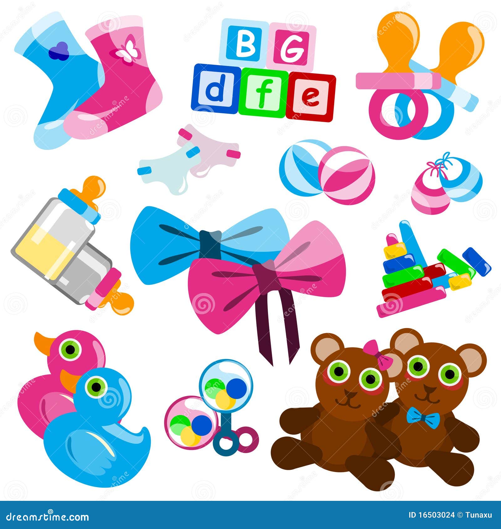 Baby toys stock vector. Illustration of typesetting, shop 16503024