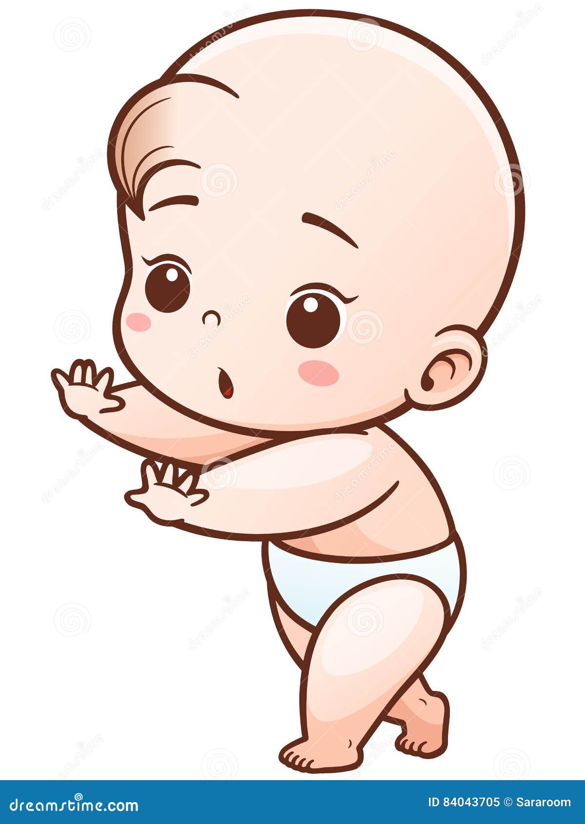 Baby stock vector. Illustration of walk, little, romper - 84043705 Baby stock vector. Illustration of walk, little, romper - 84043705
