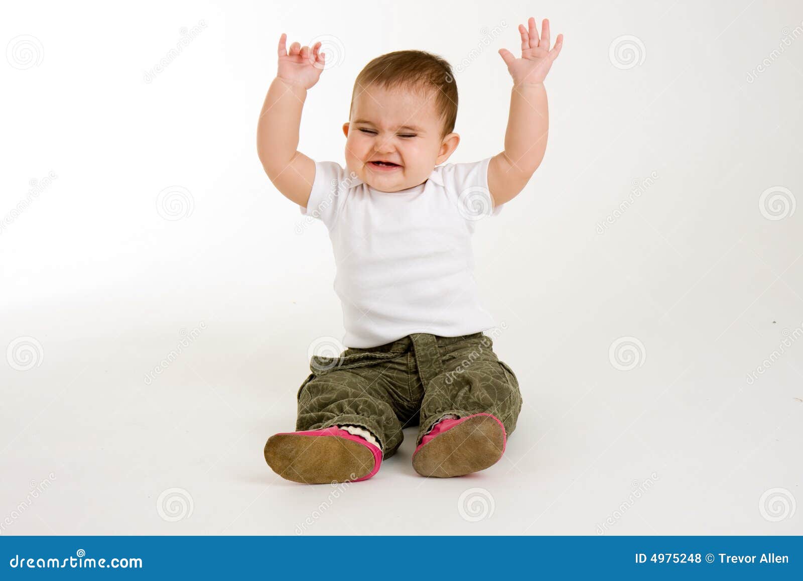 Baby Waving Royalty Free Stock Photos Image 4975248