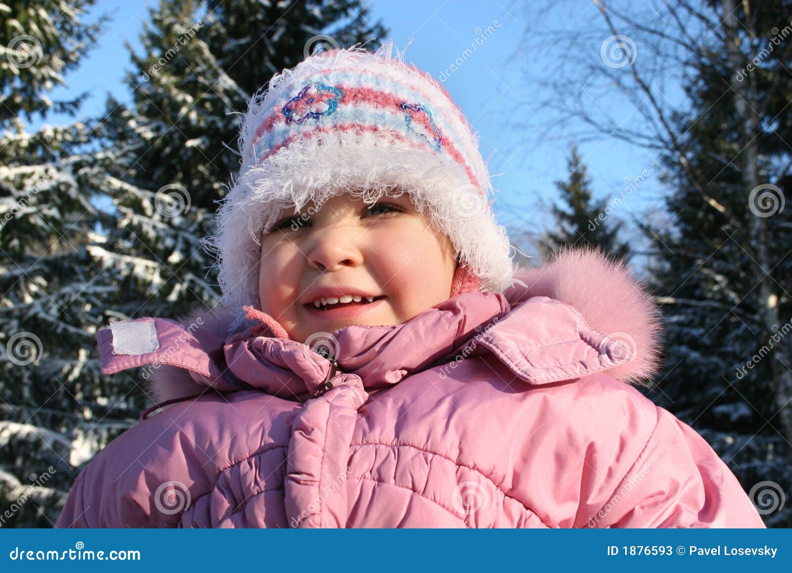 Baby in winter stock image. Image of small, clothing, happiness 1876593
