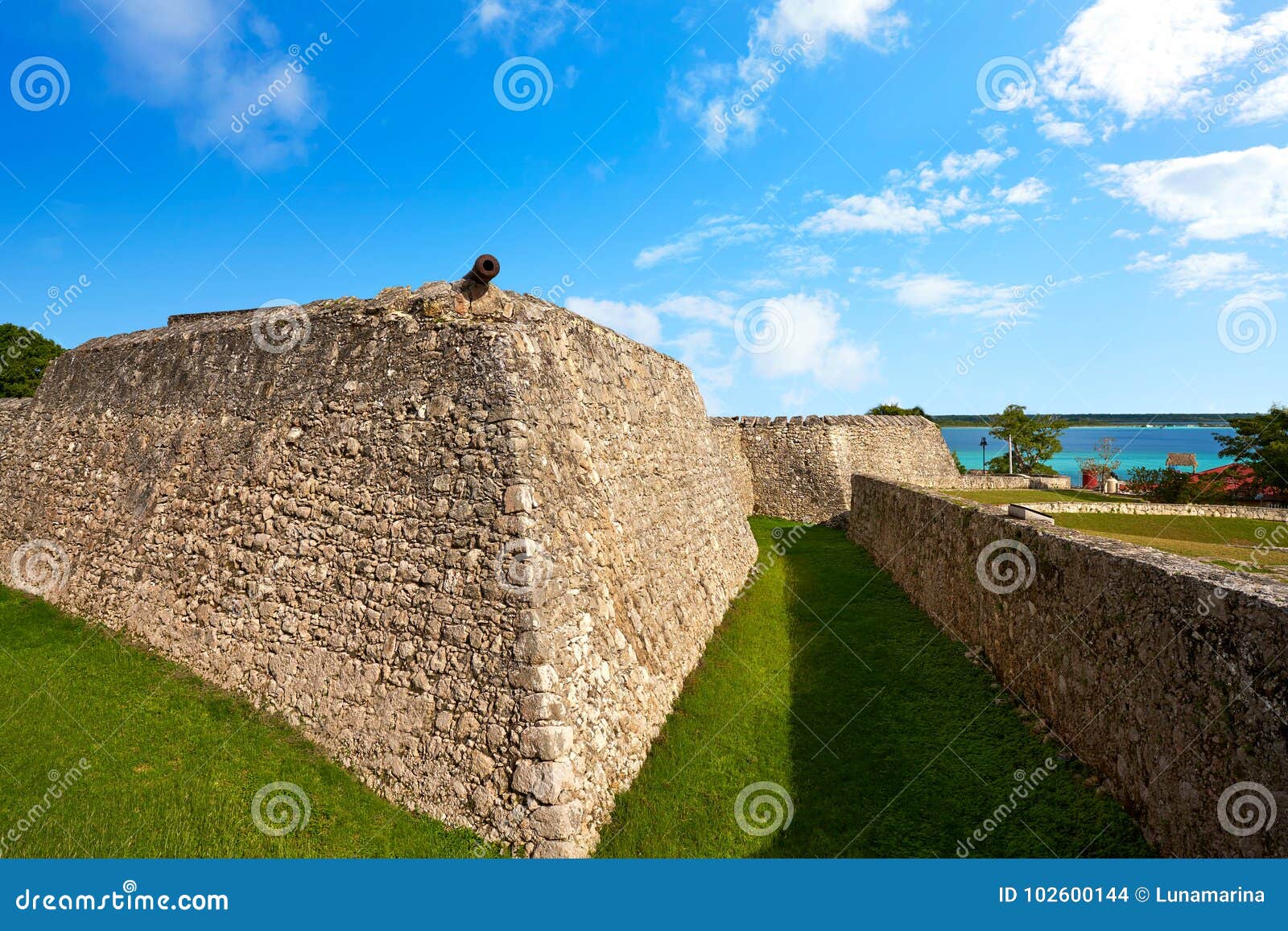 bacalar san felipe fort quintana roo mexico