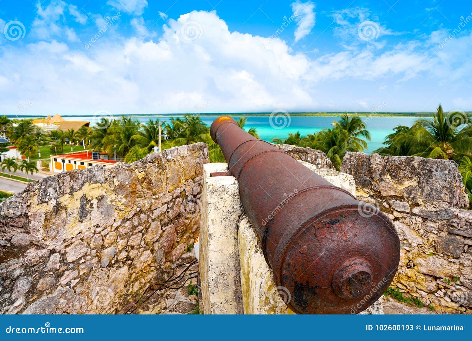 bacalar san felipe fort quintana roo mexico