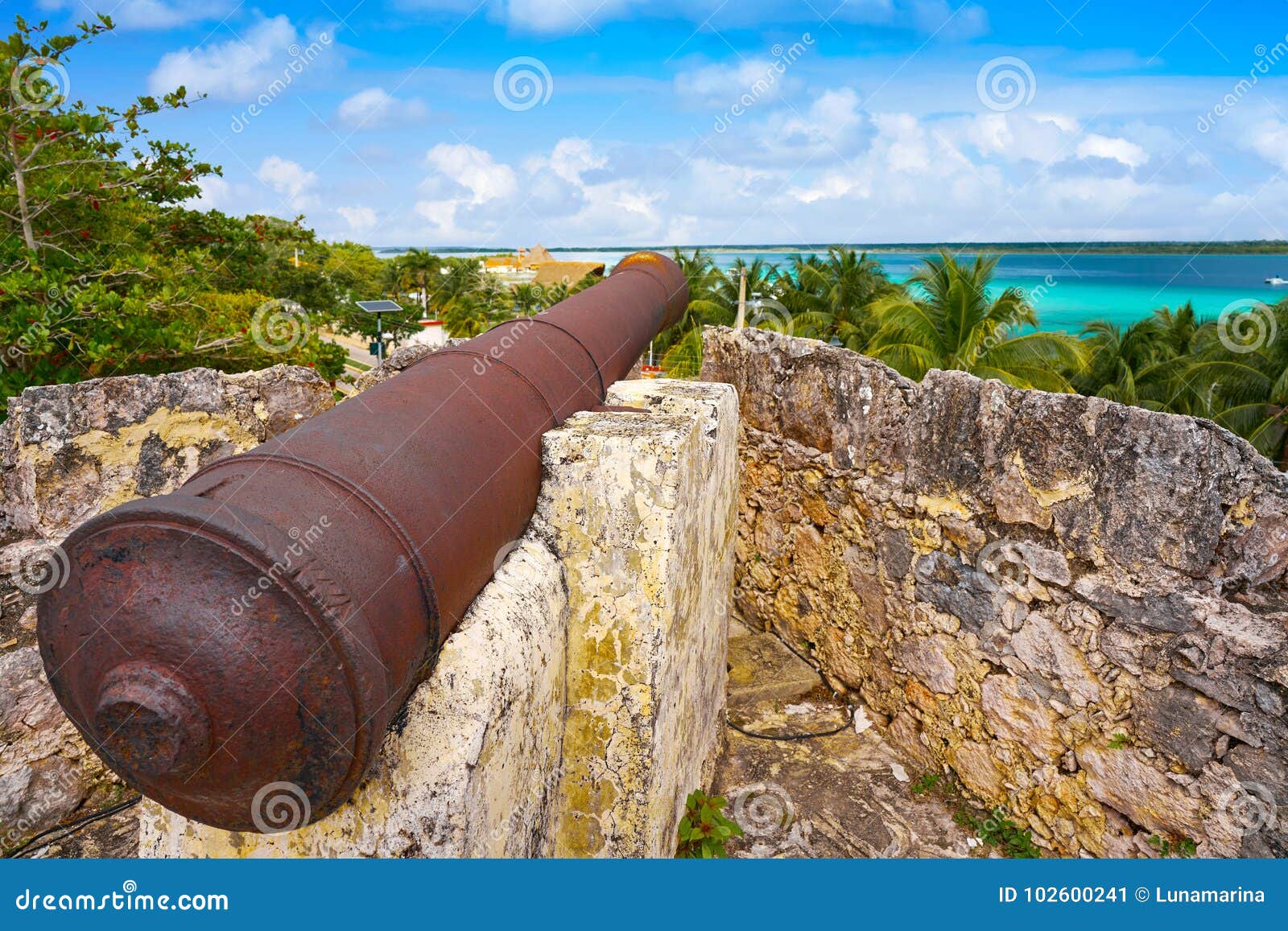 bacalar san felipe fort quintana roo mexico