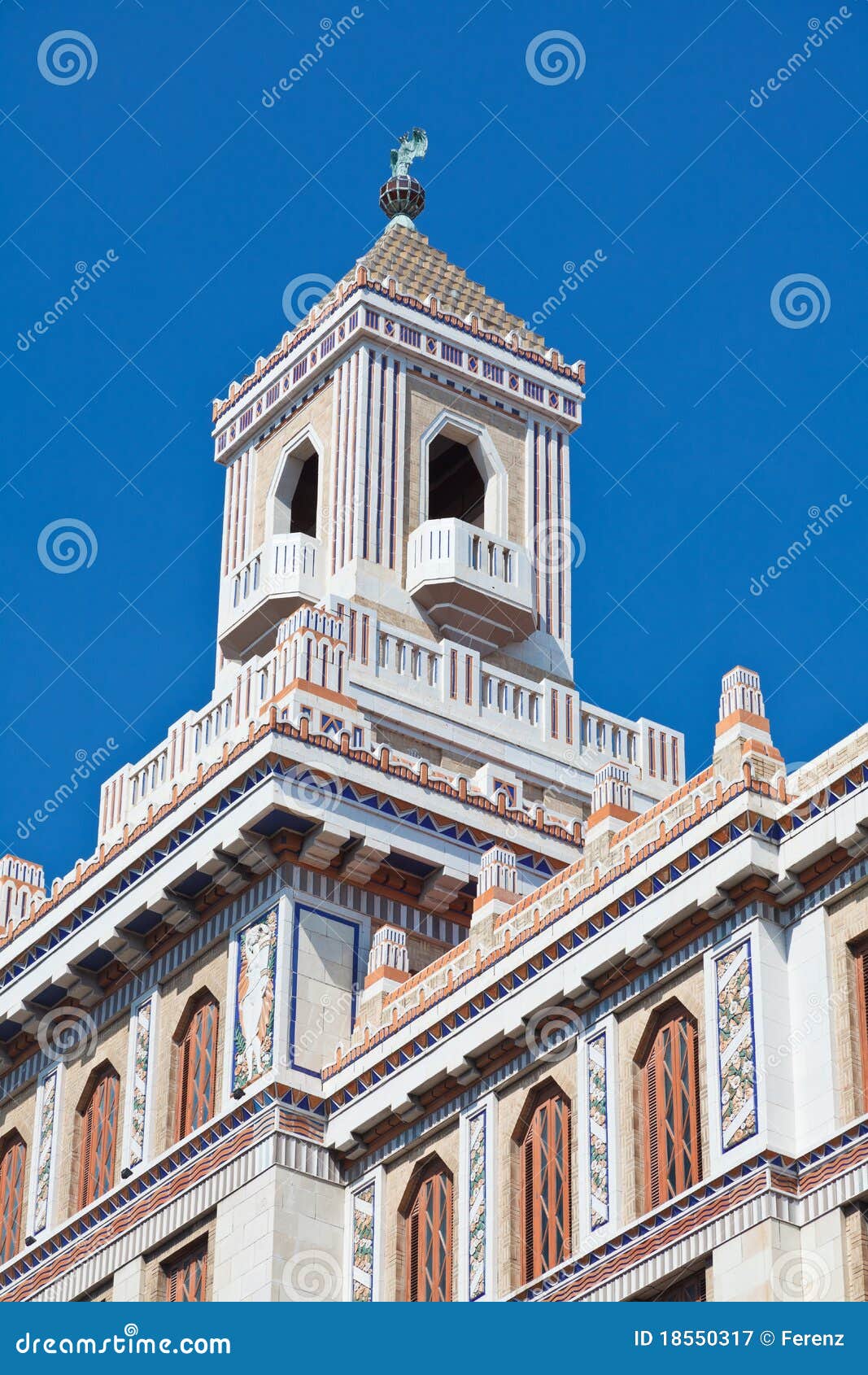 Bacardi Building in old Havana, Cuba