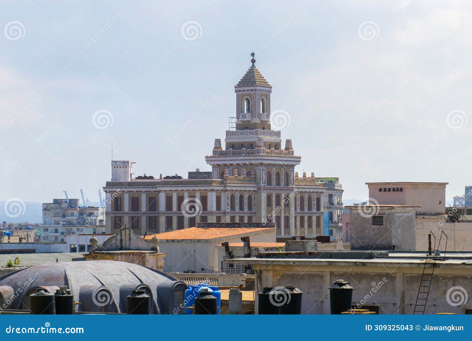 bacardi building, old havana, havana, cuba