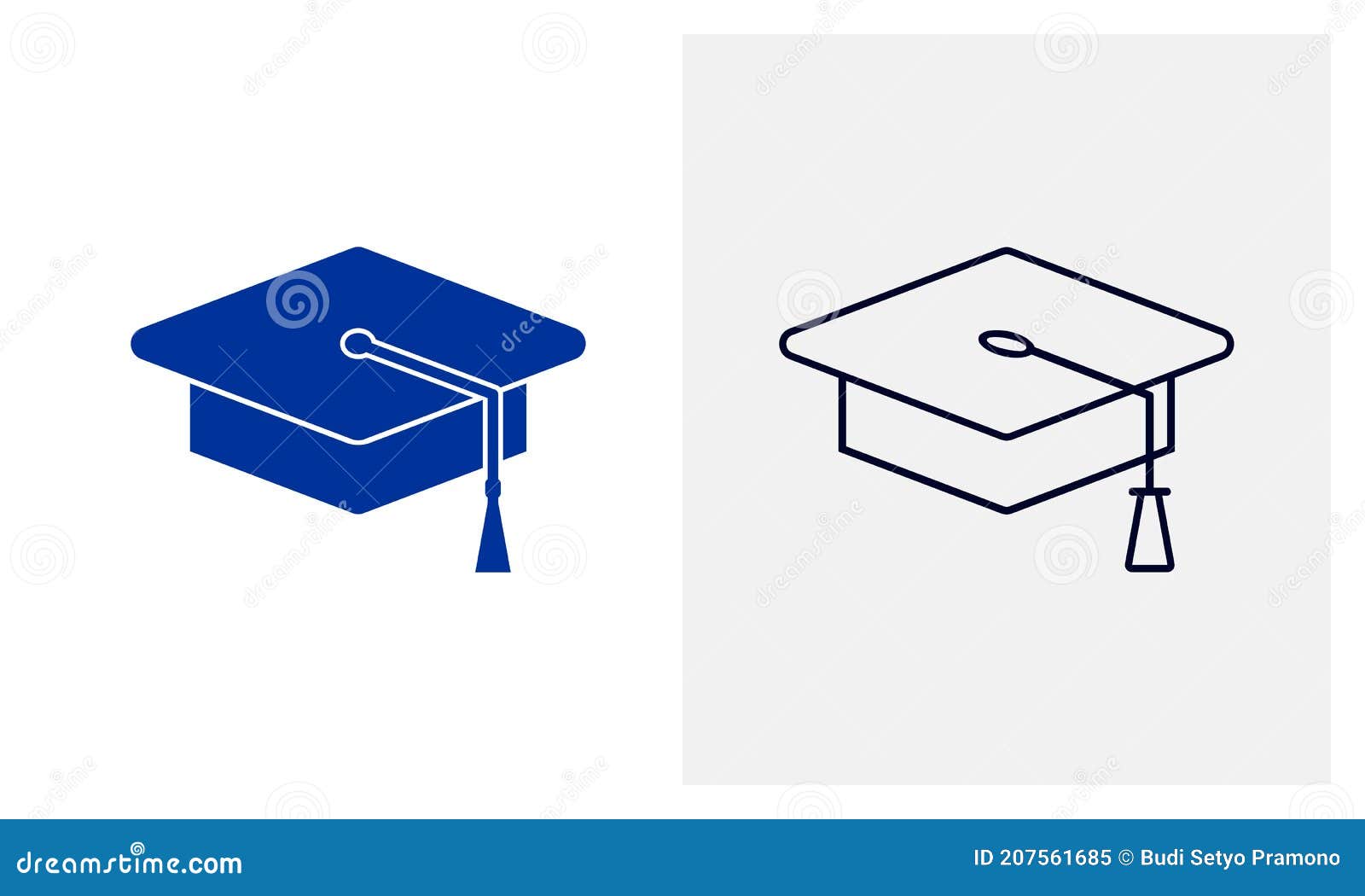 Bachelor`s Hat Icon Logo Vector Template, Education Icon Concepts ...