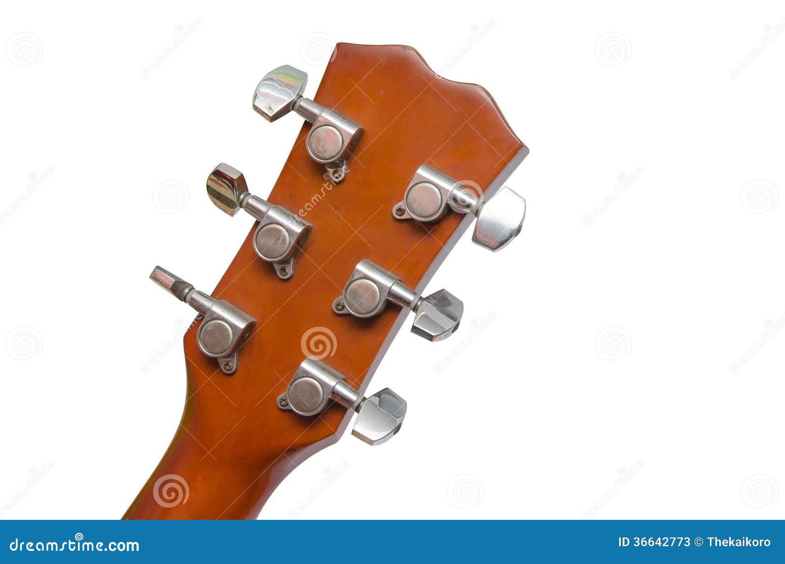 Back of Acoustic Guitar Head Stock Image Image of headstock, acoustic
